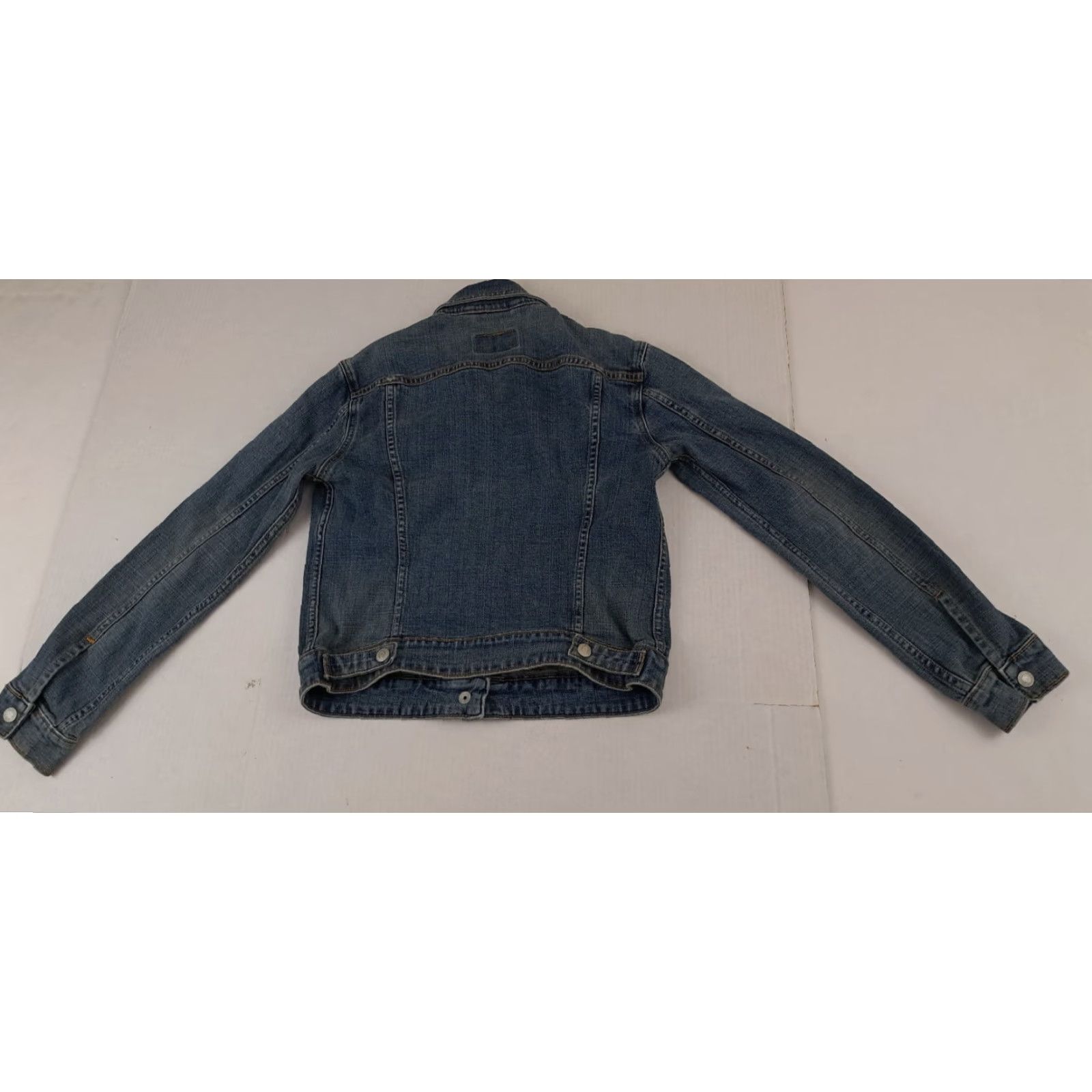 Levi's **VINTAGE LEVI'S WOMAN SMALL BLUE JEAN JACKET** User: Vintage Levi's Woman Small Blue Jean Jacket 90s Classic Size 28" / US 6 / IT 42 - 5 Thumbnail