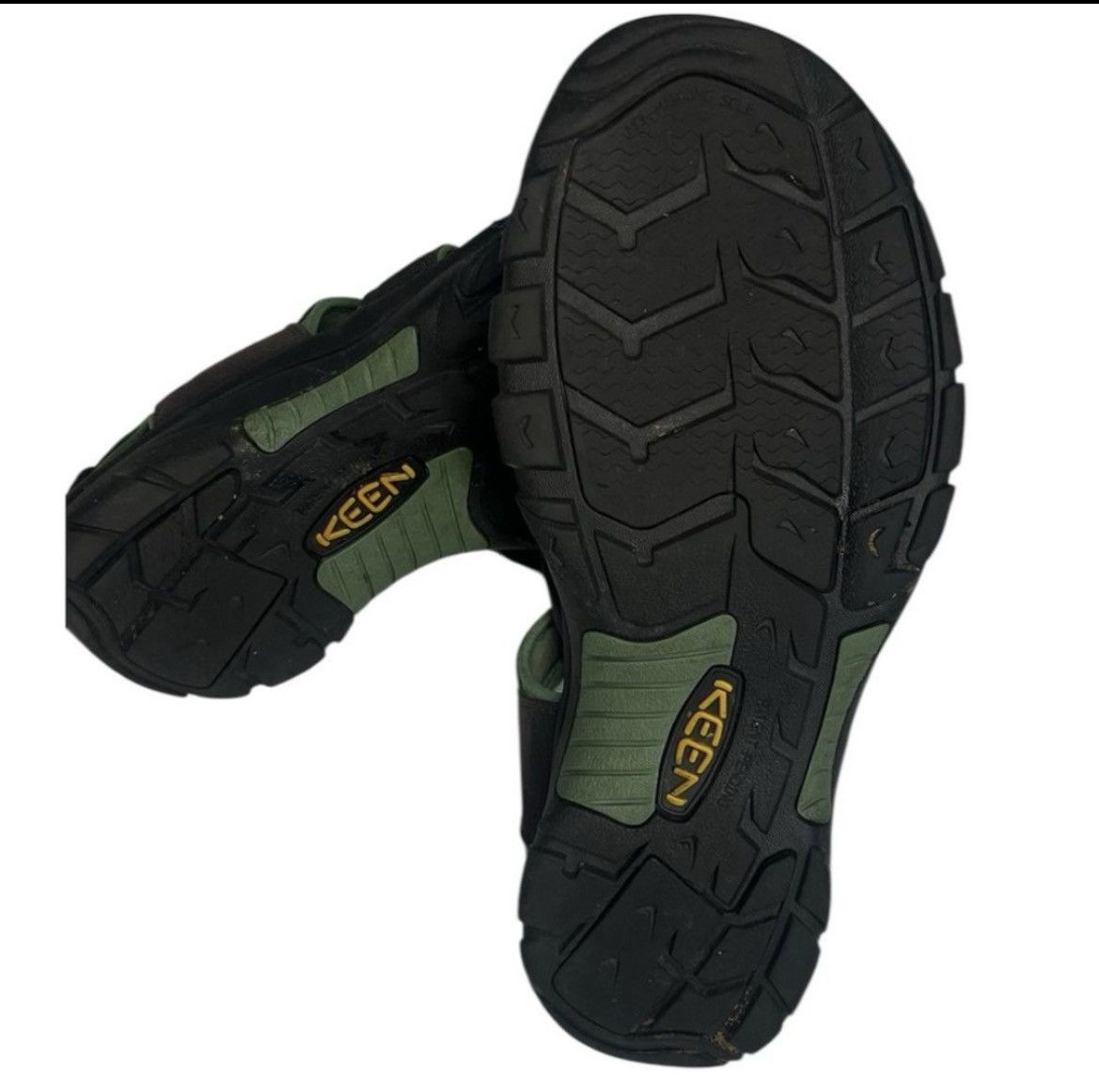 KEEN Keen Black and Green Outdoor Sandals Size US 13 / EU 46 - 5 Thumbnail