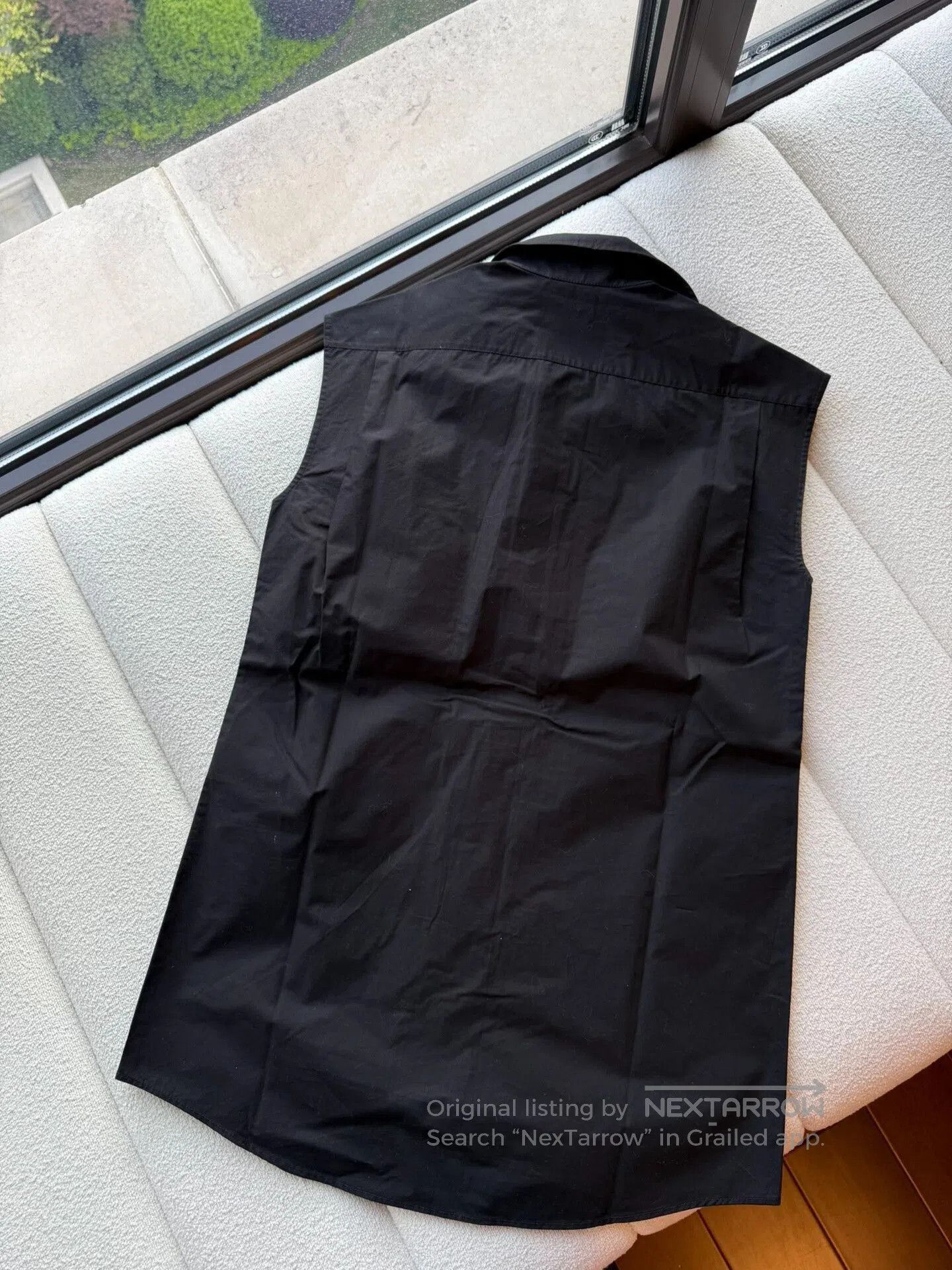 Celine Celine Women's Sleeveless Black Shirt. Size XXS / US 00 / IT 34 - 3 Thumbnail