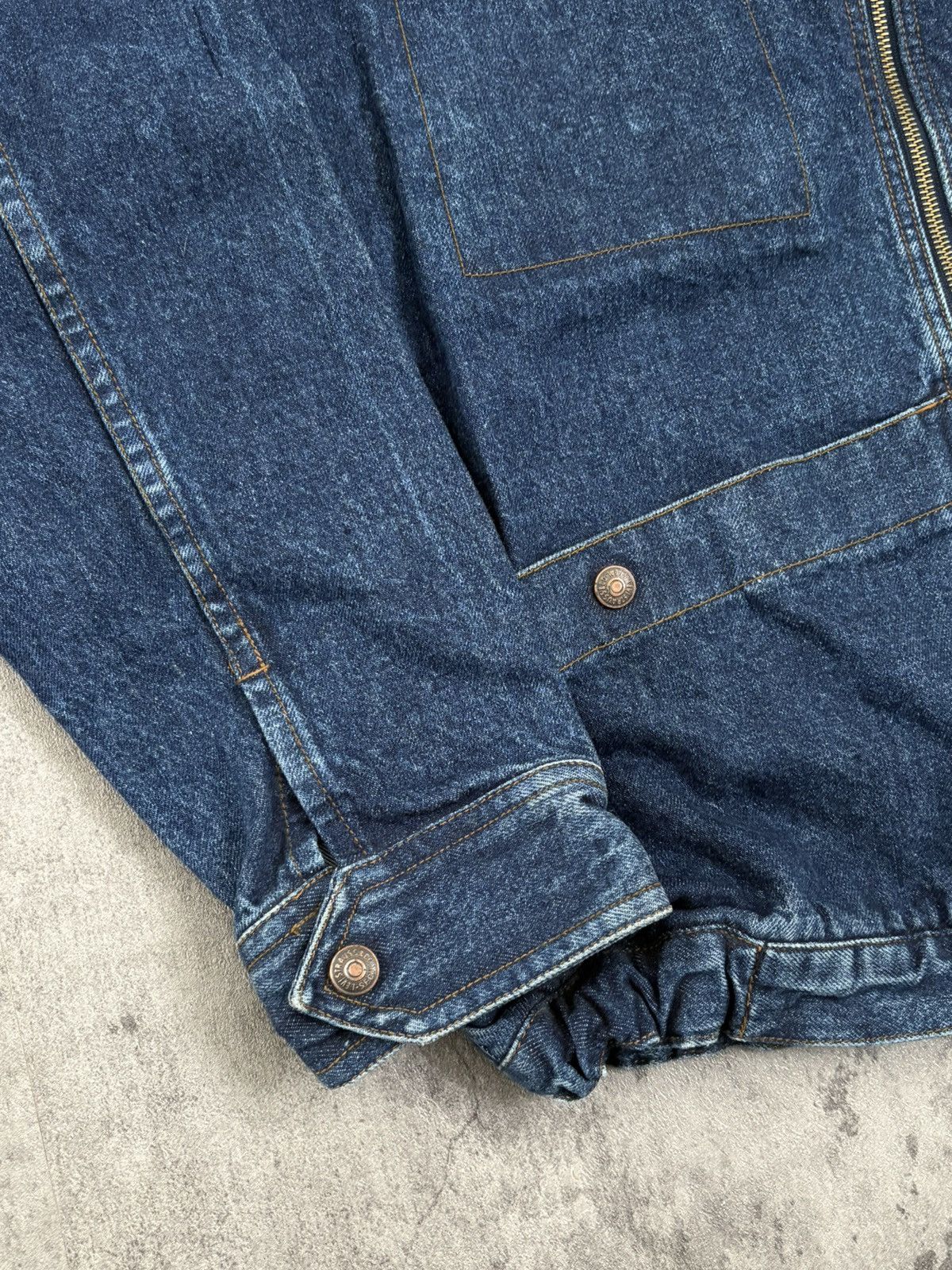 Levi's Vintage Clothing Levi’s Vintage 1980s Washed Denim Jacket Rare Item Full Zip Size US S / EU 44-46 / 1 - 4 Thumbnail