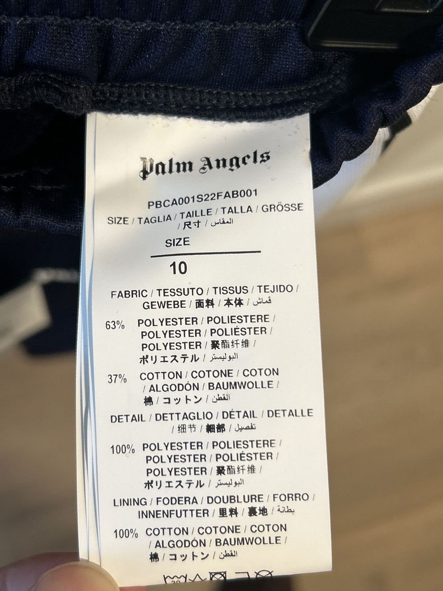 Palm Angels Palm Angels Kids Navy Track Pants Size 10 New!! Size US 26 / EU 42 - 13 Thumbnail