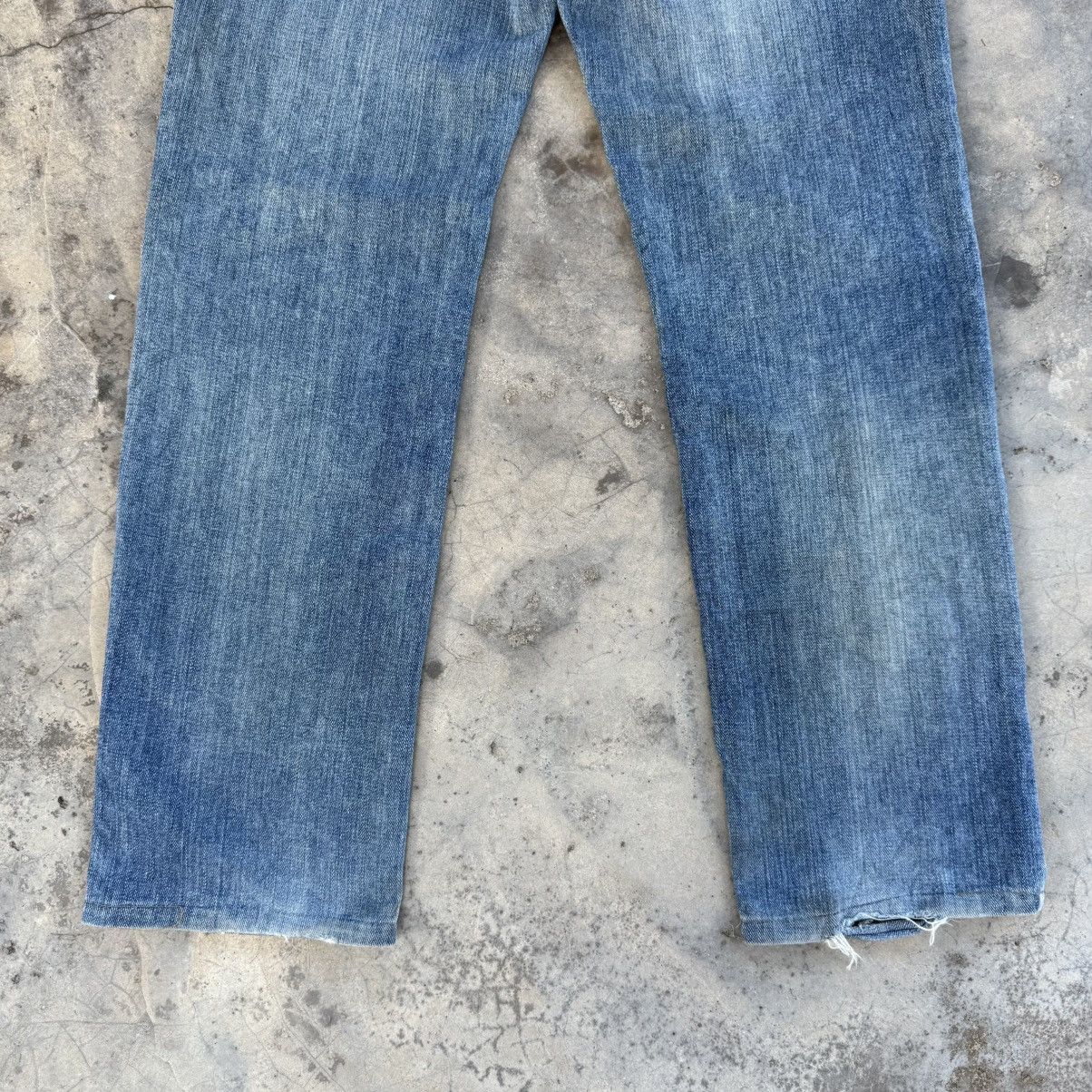 Edwin VINTAGE EDWIN FADED RIPPED JEAN DENIM PANTS Size US 33 - 9 Thumbnail