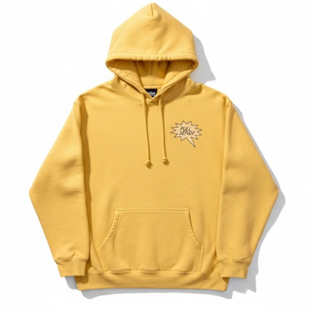 Full Send Full Send Nelk Boys Yellow Hoodie Candy Pills Mouth Men's L Size US L / EU 52-54 / 3 - 2 Thumbnail