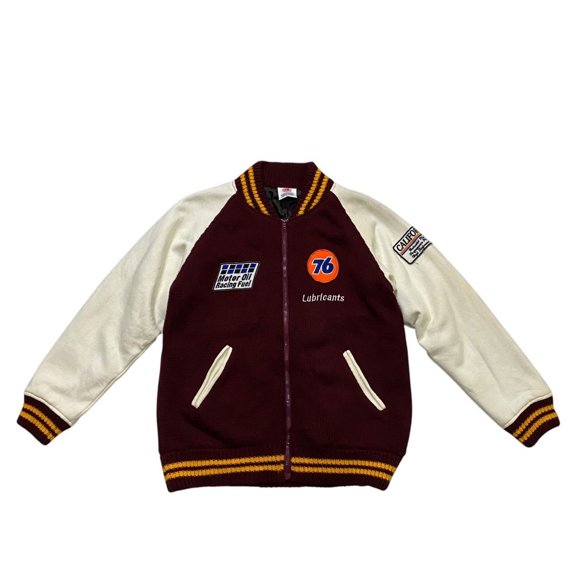 Sports Specialties × Vintage 76 Lubricant knit bomber jacket Size US L / EU 52-54 / 3 - 6 Thumbnail