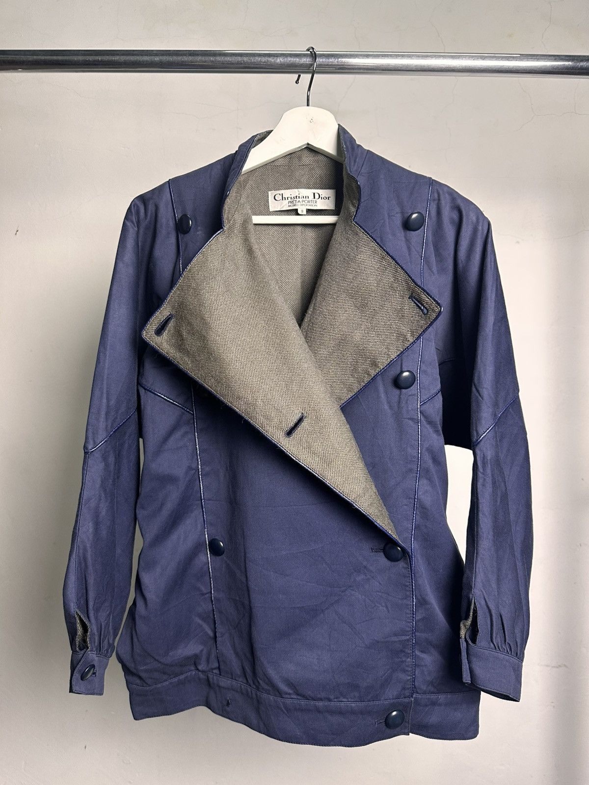 Dior 80’s Napoleon Jacket by Christian Dior Prêt-à-Porter Size US M / EU 48-50 / 2 - 2 Thumbnail