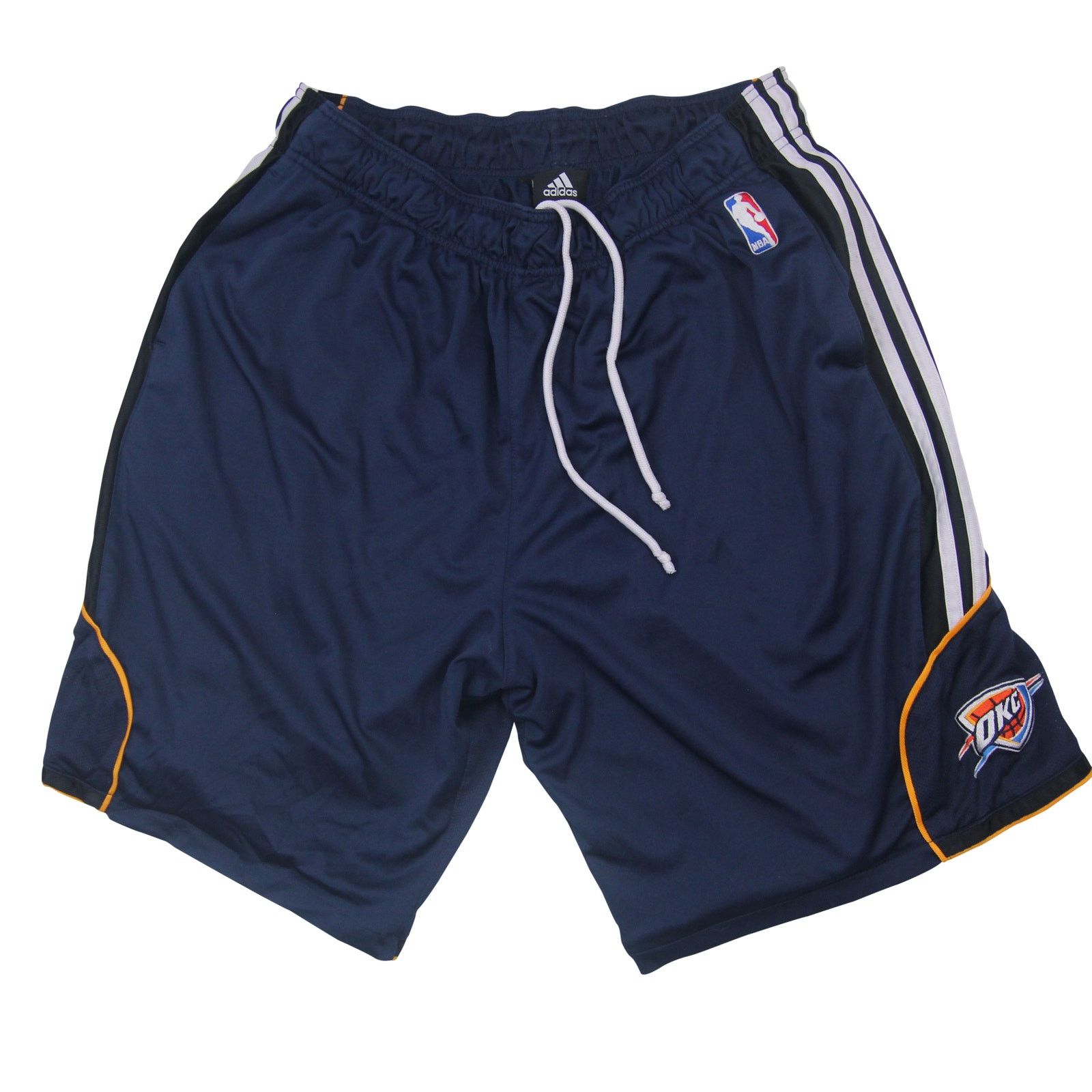 Adidas × NBA Adidas OKC Oklahoma City Thunder NBA Shorts Size US 34 / EU 50 - 1 Thumbnail