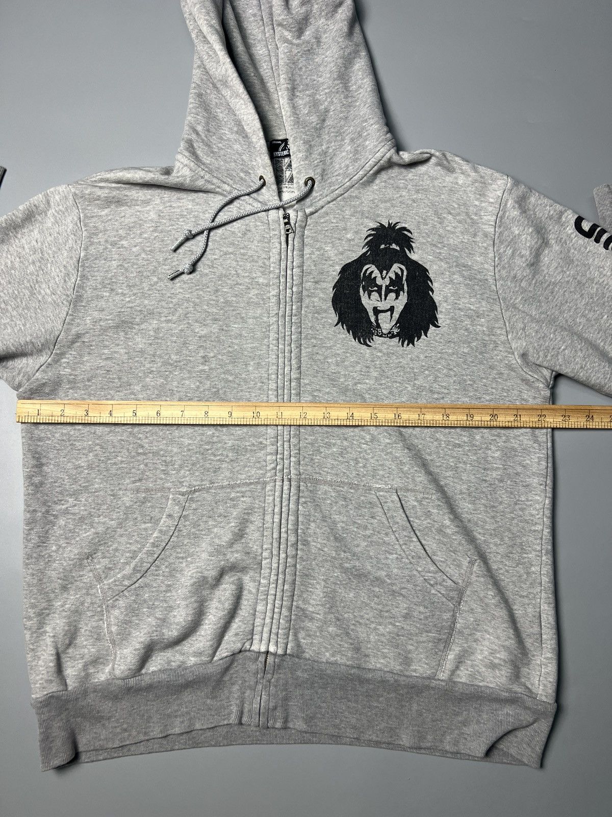 Hysteric Glamour Vintage Hysteric Glamour Kiss Band Zipper Hoodie Size US M / EU 48-50 / 2 - 20 Thumbnail