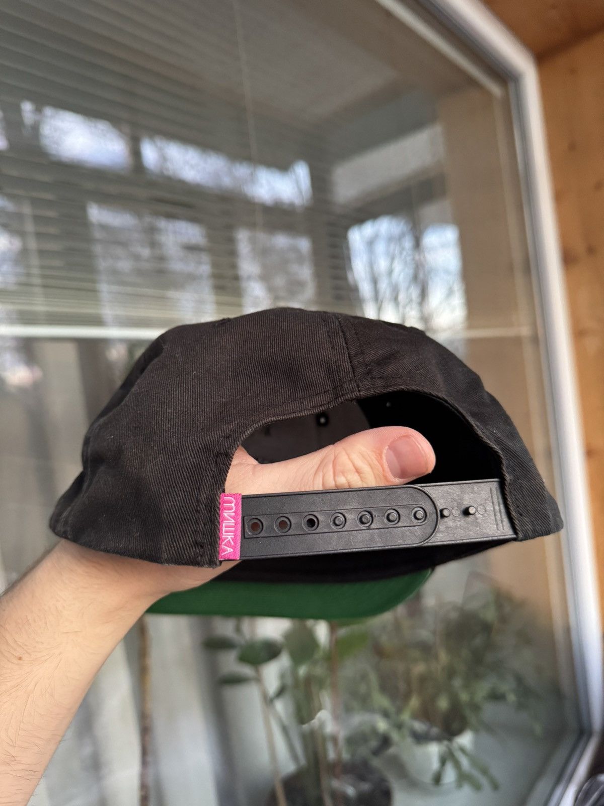 Vintage Vintage *Мишка* cap streetwear hat Mishka Size ONE SIZE - 3 Thumbnail