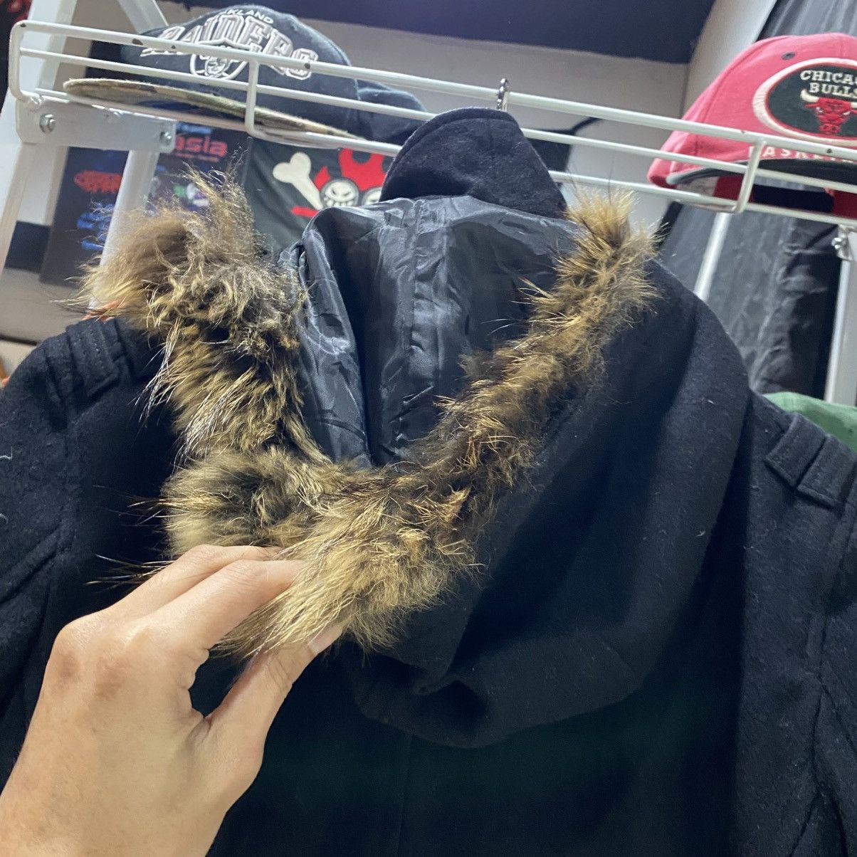If Six Was Nine 💥PPFM Fur hoodie ifsixwasnine lgb style hoodie Size L / US 10 / IT 46 - 12 Thumbnail
