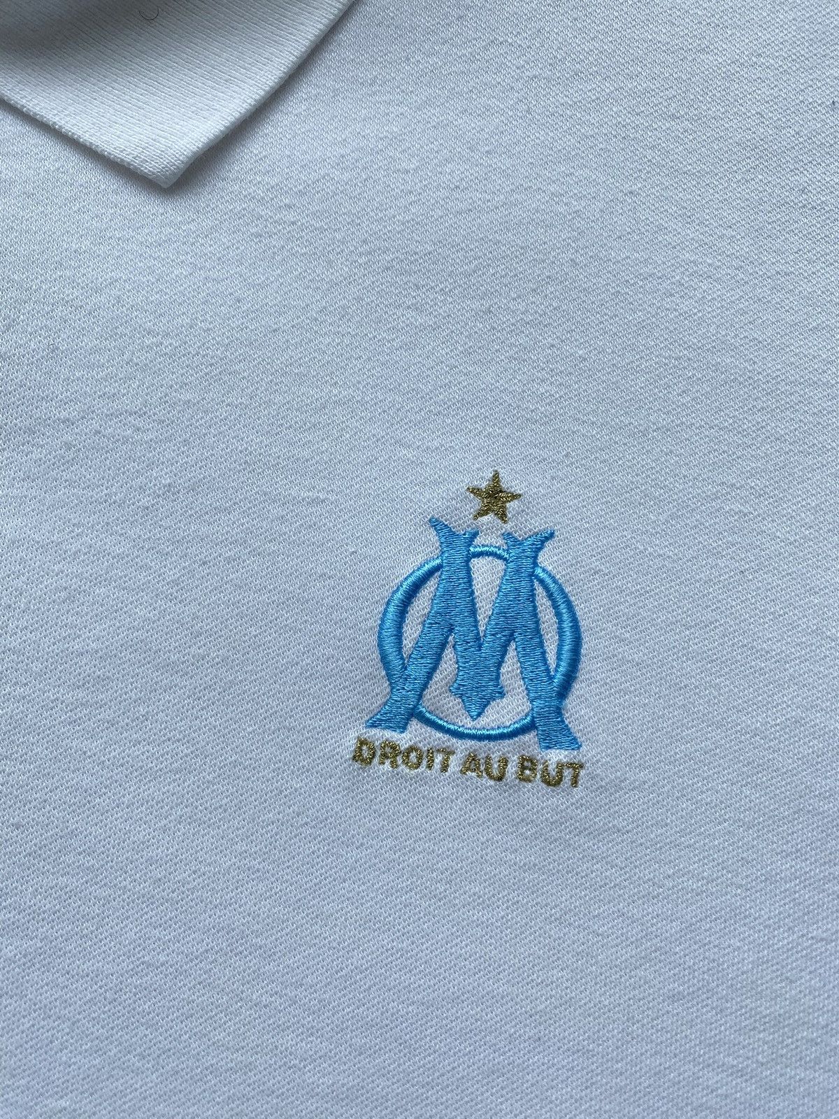 Adidas Adidas 2012 Olympique Marseille Polo Shirt Size US XXL / EU 58 / 5 - 5 Thumbnail