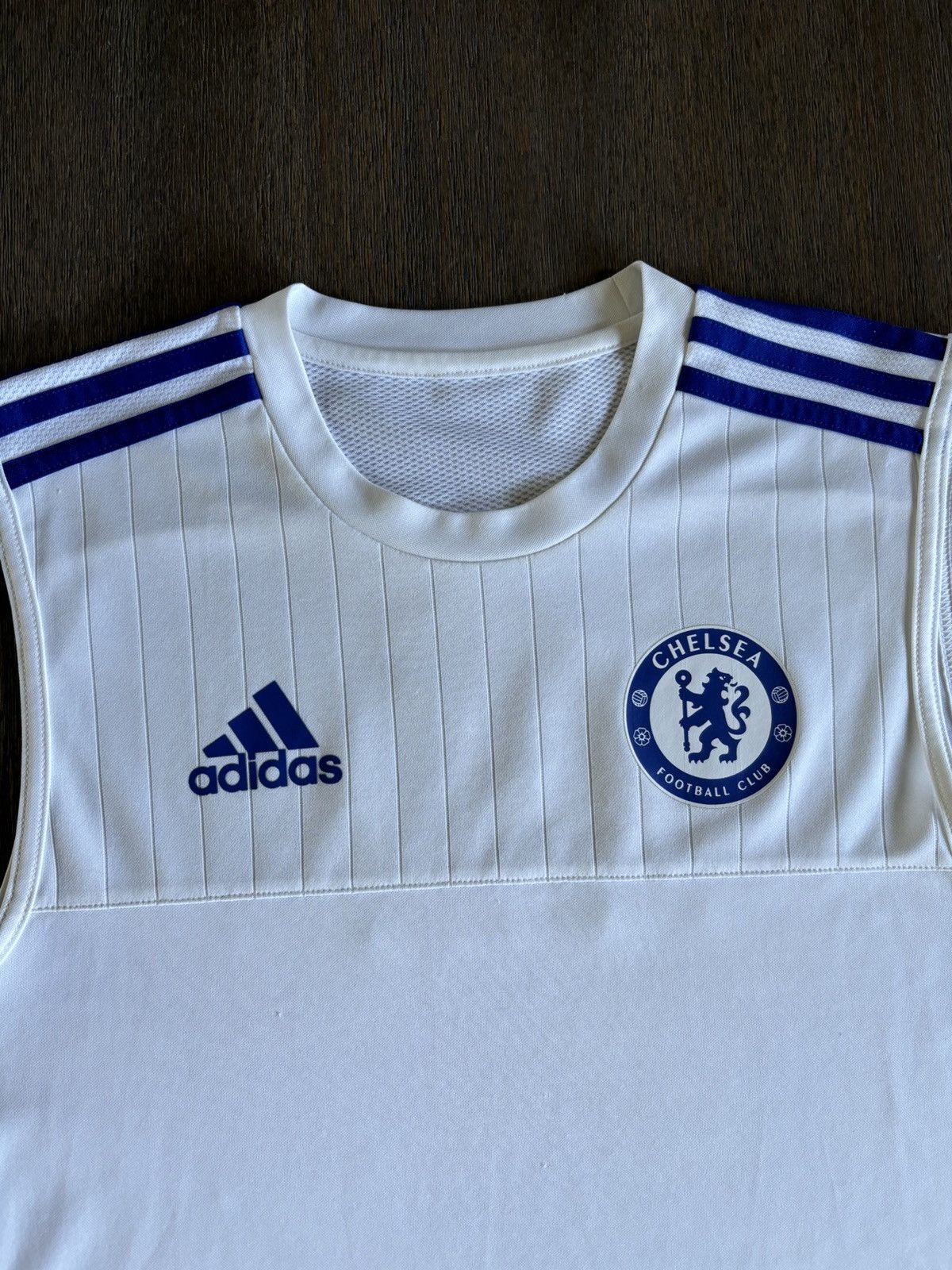 Adidas Chelsea 2015/16 Adidas Sleeveless Training Top Size US S / EU 44-46 / 1 - 2 Thumbnail