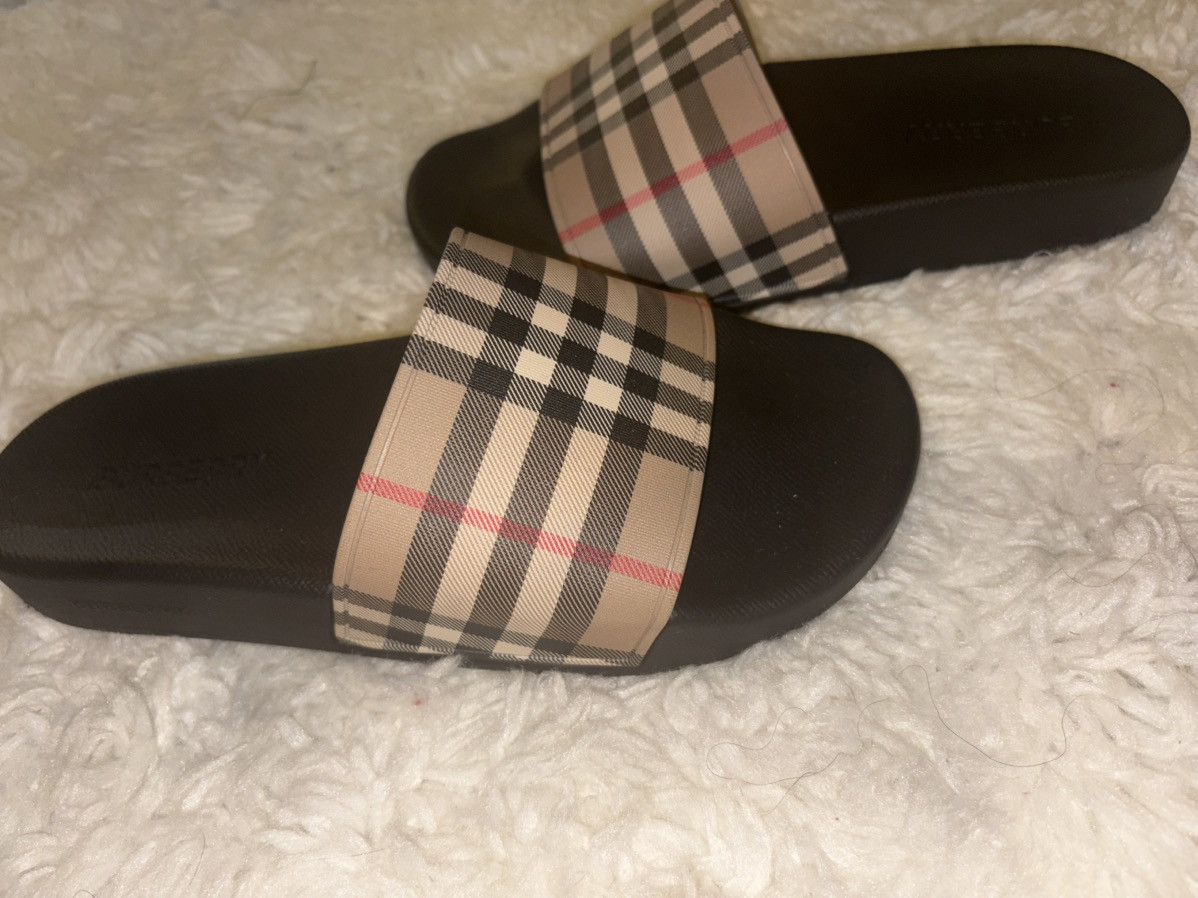 Burberry Burberry Furley Vintage Check Slide Sandals Size US 8 / IT 38 - 4 Thumbnail