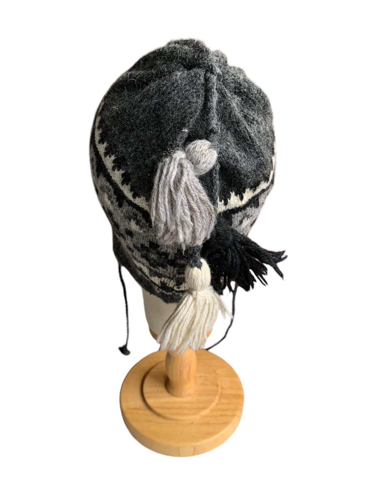 Japanese Brand × Kapital × Vintage Knitted Wool Made In Usa Earflap Winter Session Beanie Hats Size ONE SIZE - 7 Thumbnail