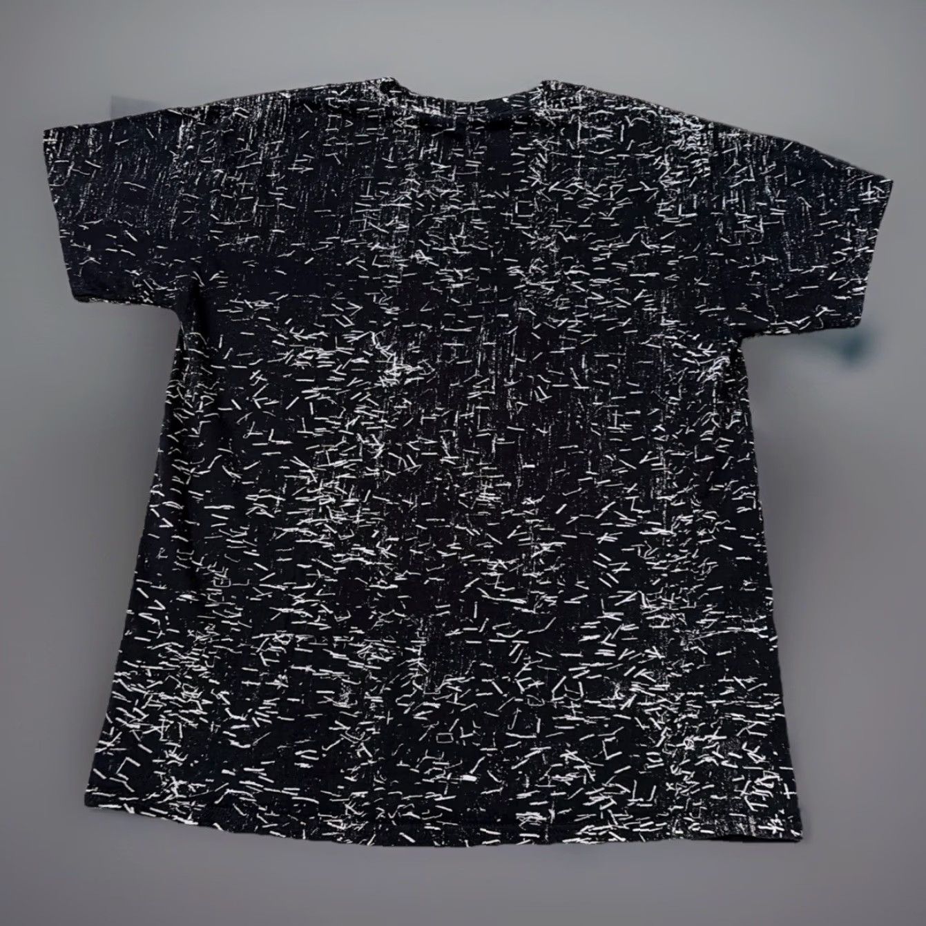 Vintage Hockey Eyes Without A Face Black All Over Print T-Shirt L Mens Regular Large Shirt Size US L / EU 52-54 / 3 - 2 Thumbnail