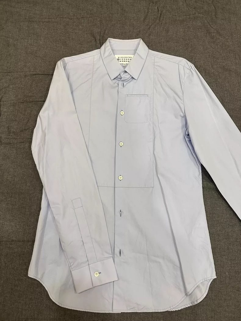 Maison Margiela Maison Margiela Men's high-end light blue shirt 2502-Nextar Size US S / EU 44-46 / 1 - 3 Thumbnail