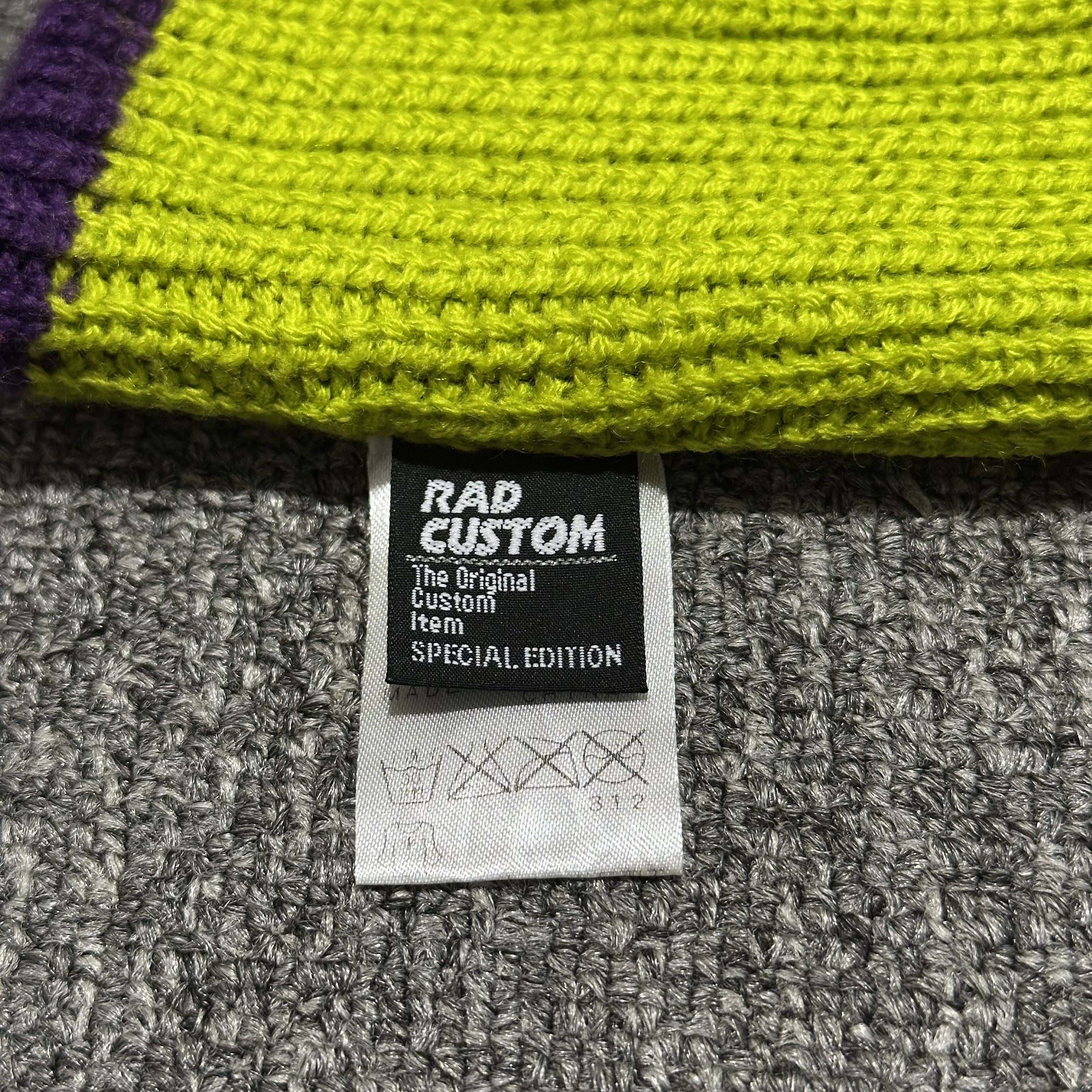 Japanese Brand Rad Custom Distressed Beanie Size ONE SIZE - 6 Thumbnail