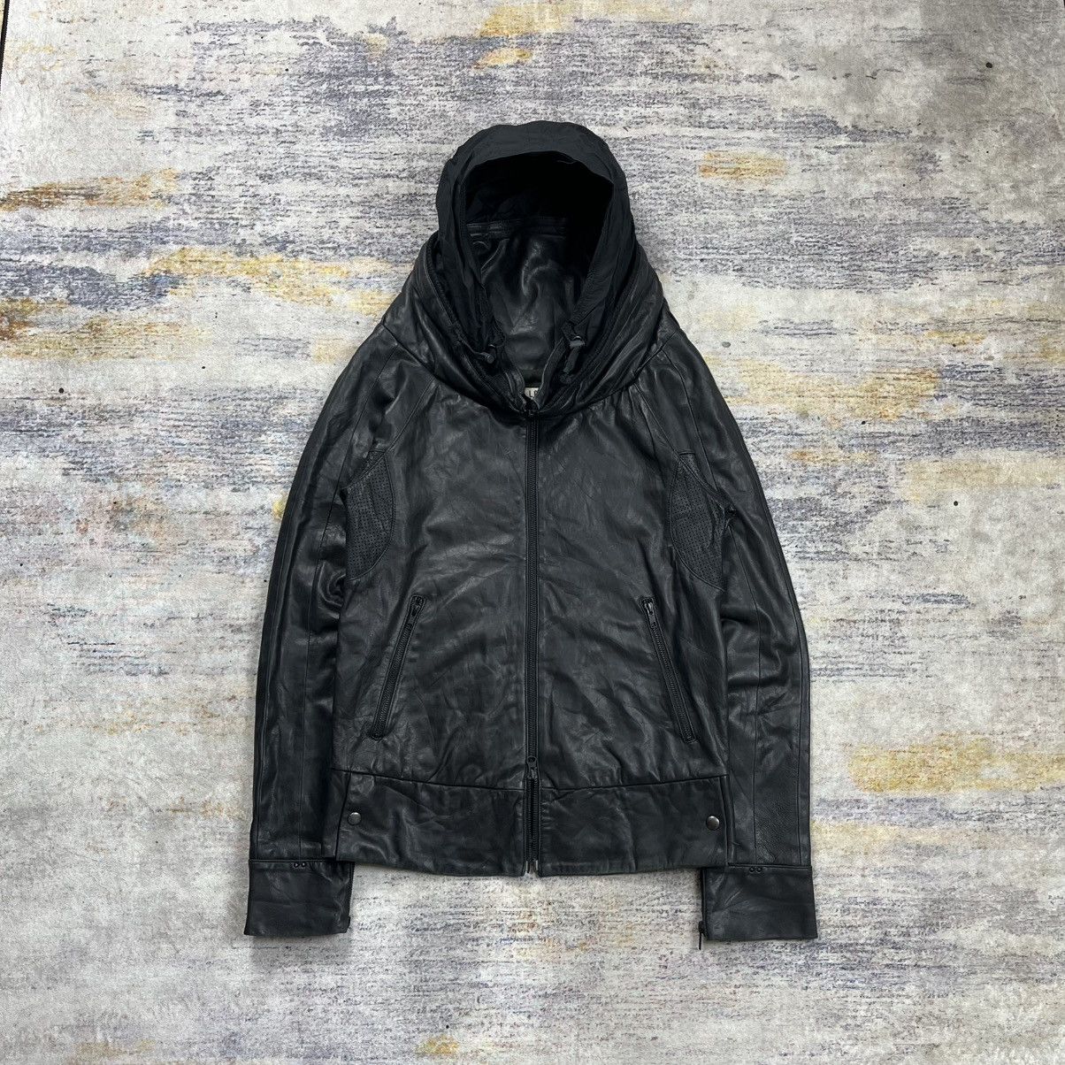 Le Grande Bleu (L.G.B.) 🔥 OFFER🔥 LGB Le Grande Bleu bono 6 leather jacket Size US M / EU 48-50 / 2 - 2 Thumbnail