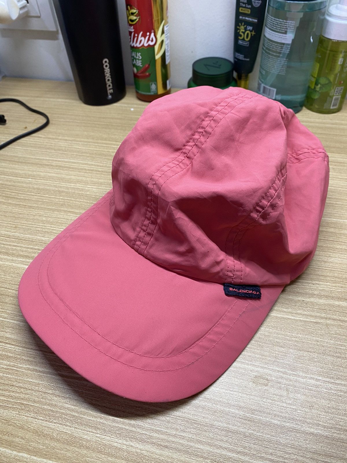 Balenciaga × Vintage Vintage balenciaga nylon cap Size ONE SIZE - 2 Thumbnail