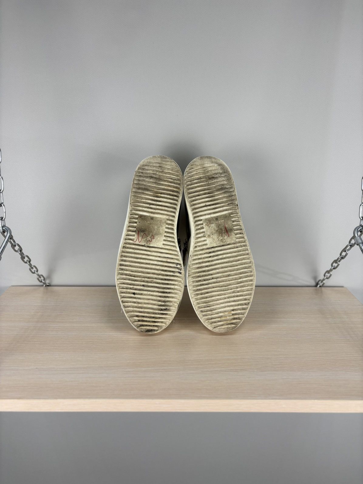 Designer × Giuseppe Zanotti Womens sneakers Giuseppe Zanotti Size 36 Color White/Gray Size US 6 / IT 36 - 11 Thumbnail