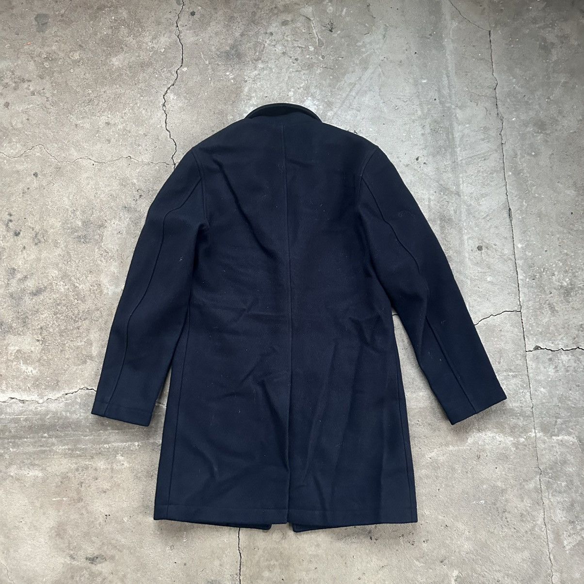 Our Legacy Han København Single Breasted blankers Coat - Navy Size US M / EU 48-50 / 2 - 5 Thumbnail