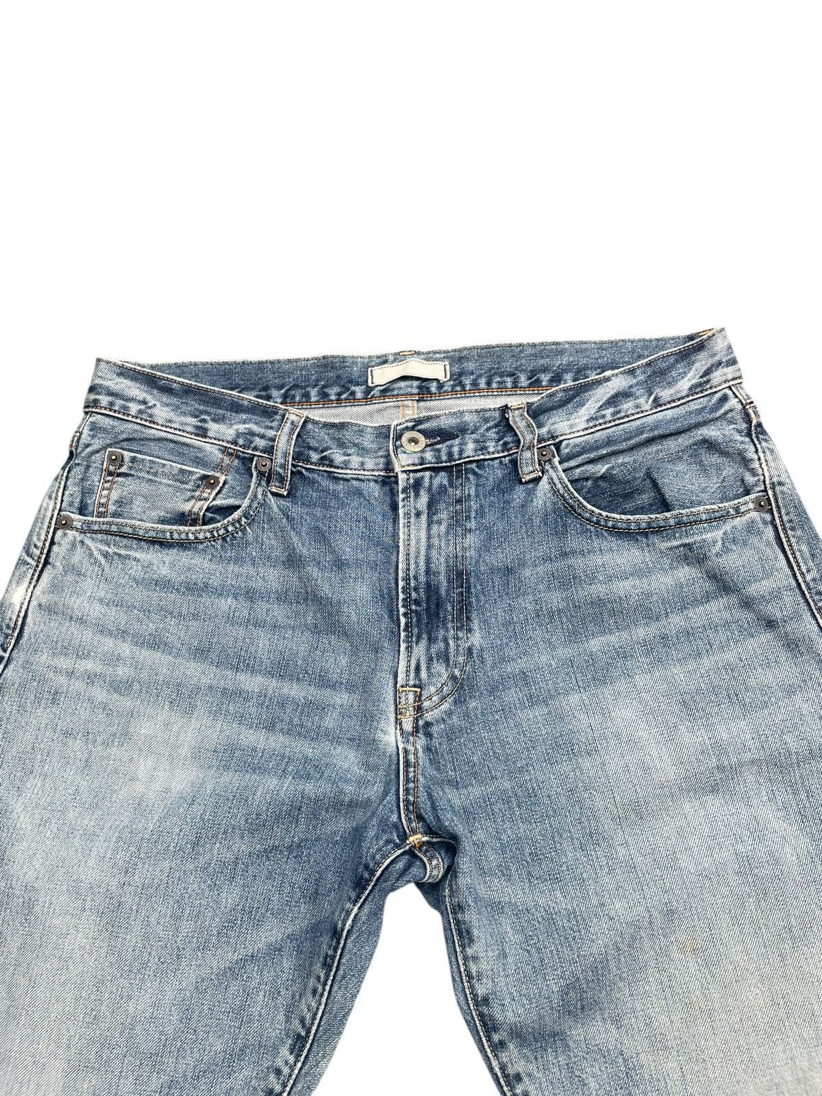 Japanese Brand × Uniqlo Uniqlo Selvedge Distresed Jeans Size US 35 - 6 Thumbnail