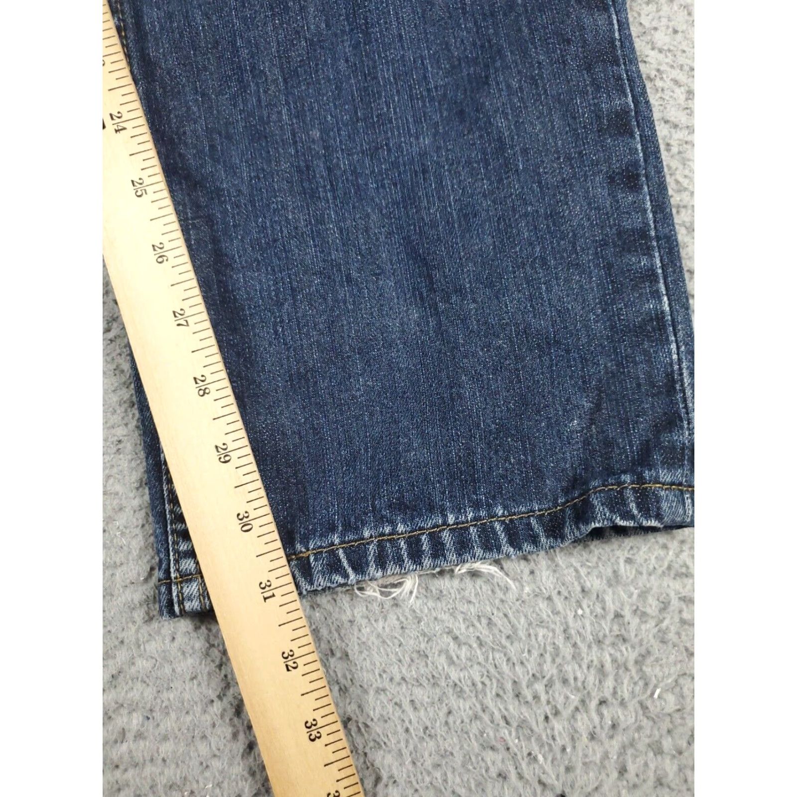 Levi's Levis Mens 514 Blue Straight Leg Denim Jeans 32x32 Size Extra Large XL Casual Size US 32 / EU 48 - 5 Thumbnail