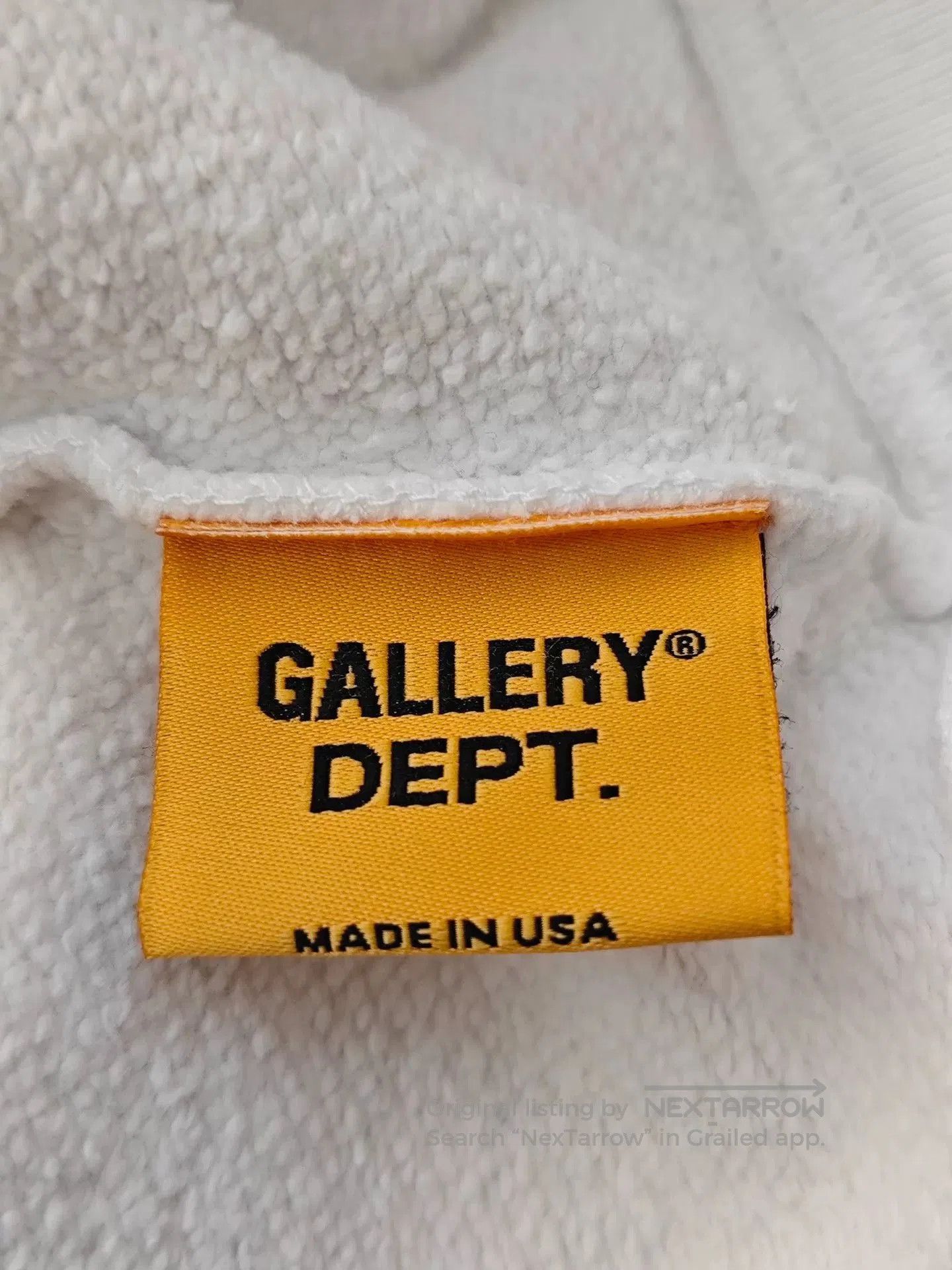 Gallery Dept. Gallery Dept. White Devil Claw Print Sweatshirt. Size US XL / EU 56 / 4 - 4 Thumbnail
