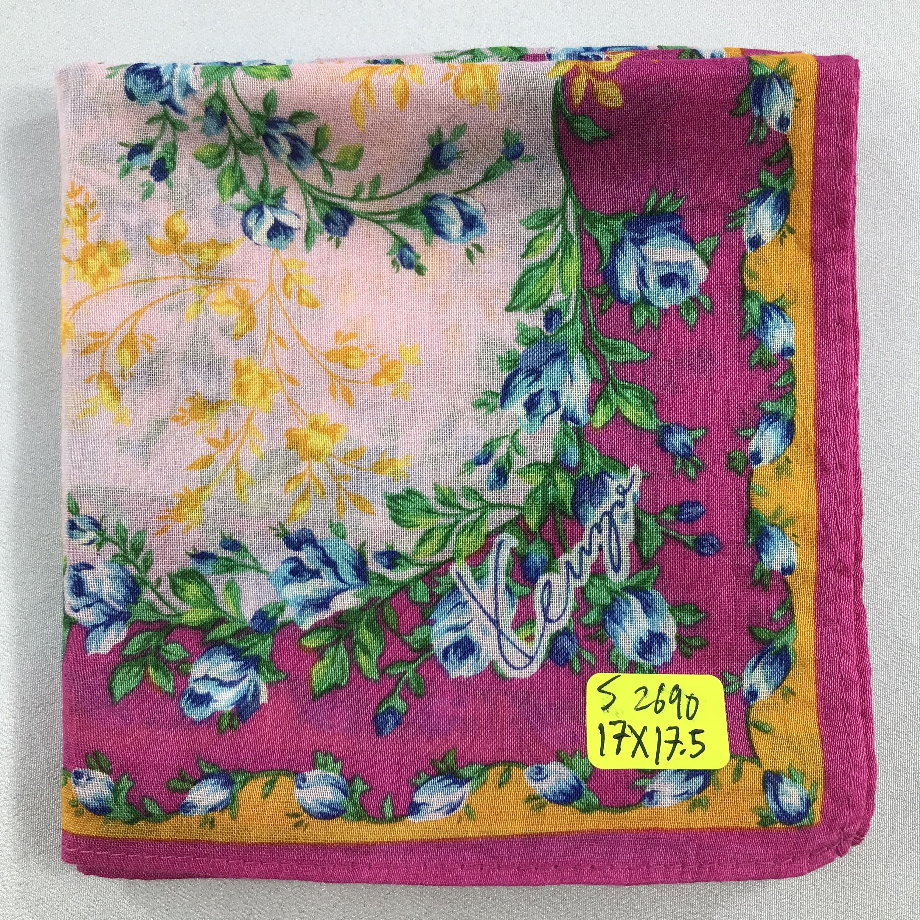 Kenzo × Vintage Kenzo Bandana / Handkerchief / Neckerchief - S2690 Size ONE SIZE - 5 Thumbnail