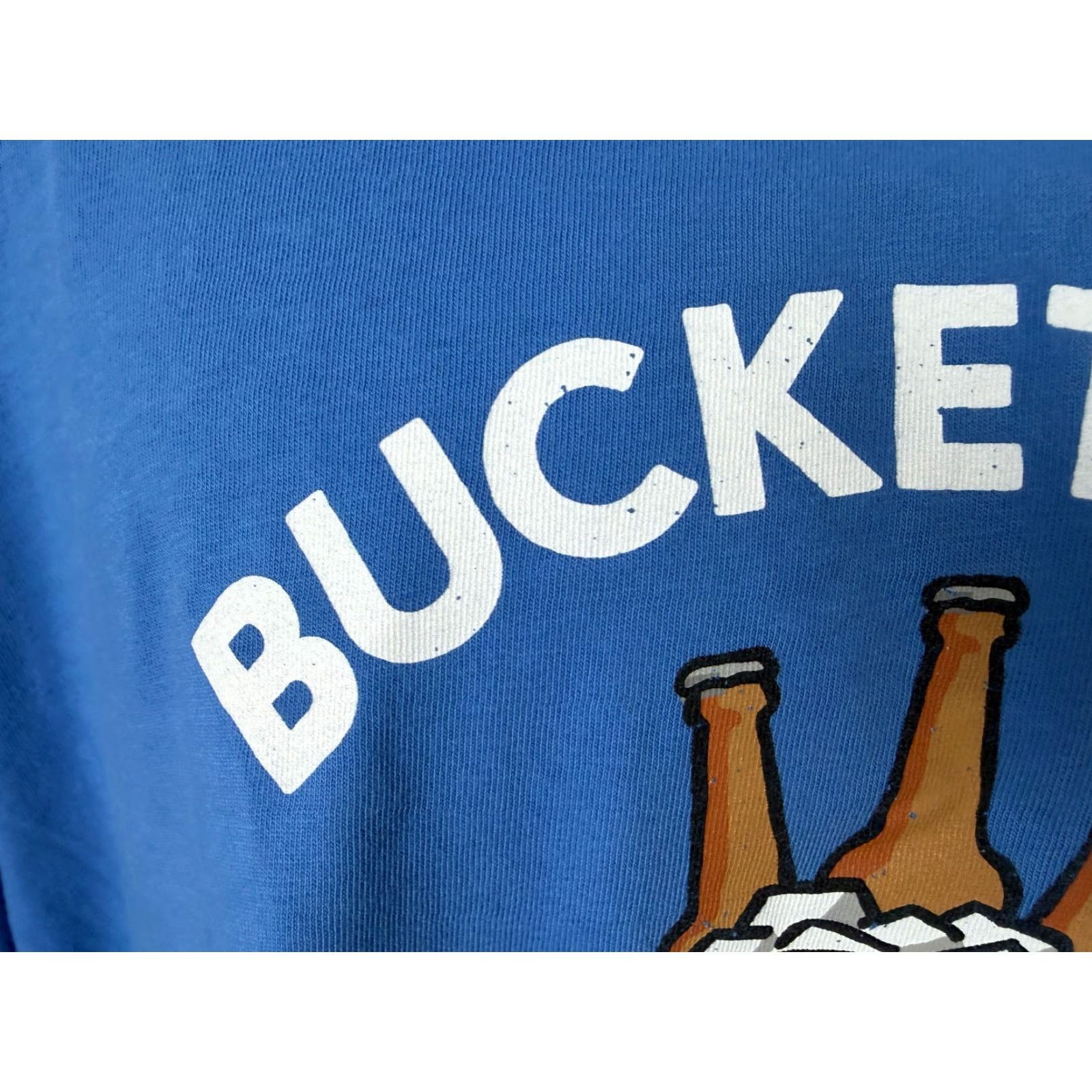 Life is Good Life is Good Shirt Men XL Bucket List Beer Ice Blue Long Sleeve Cotton Outdoors Mens Size US XL / EU 56 / 4 - 4 Thumbnail