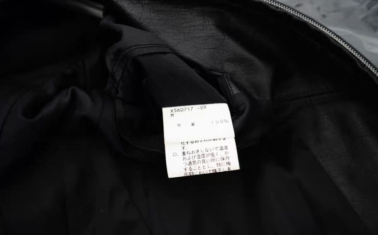 Yohji Yamamoto Yohji Yamamoto AAR Double Zip Mid-Length Leather Jacket Size US M / EU 48-50 / 2 - 8 Thumbnail