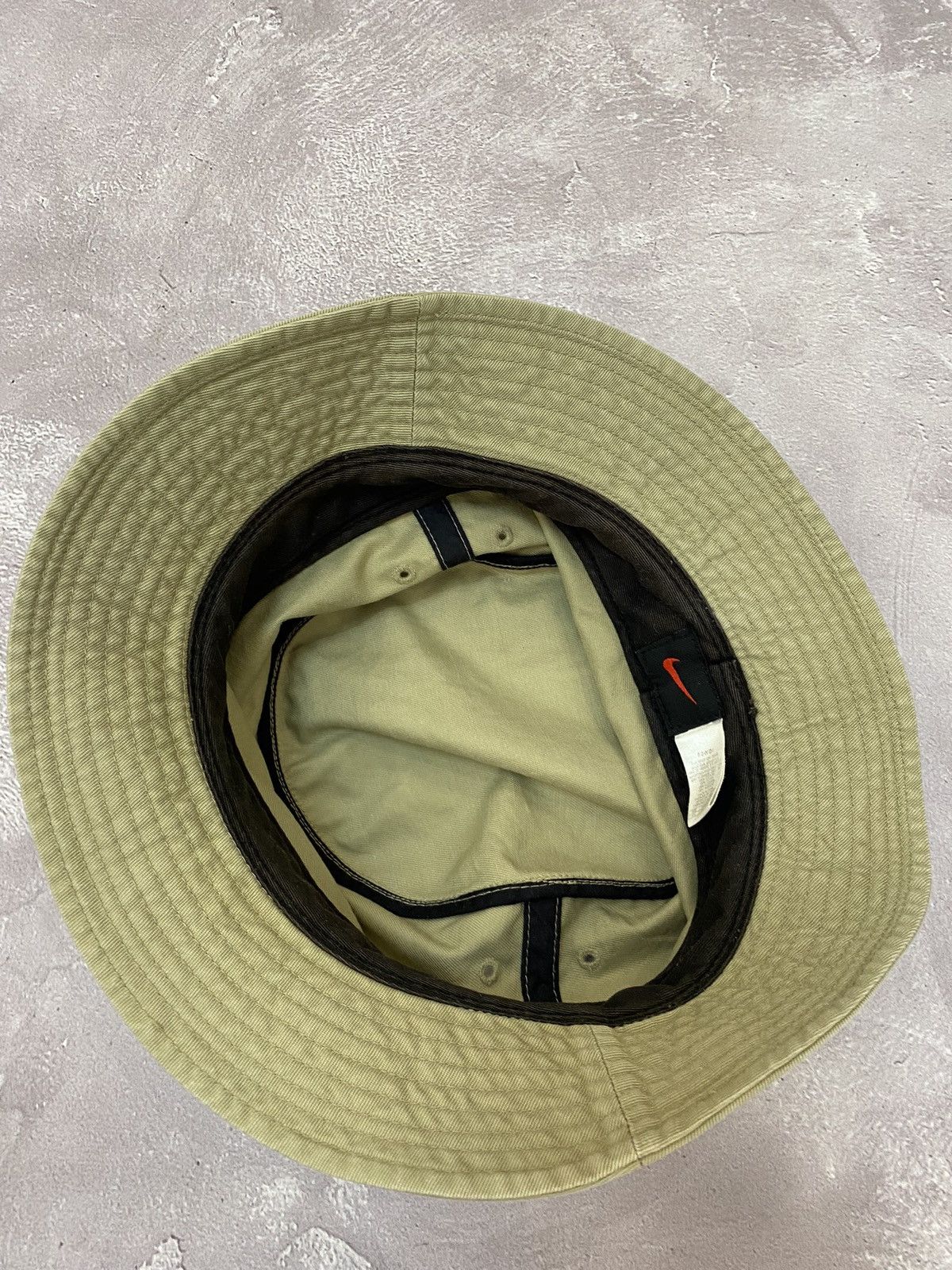 Nike Vintage Nike Swoosh Logo Bucket Hat Panama Size ONE SIZE - 6 Thumbnail