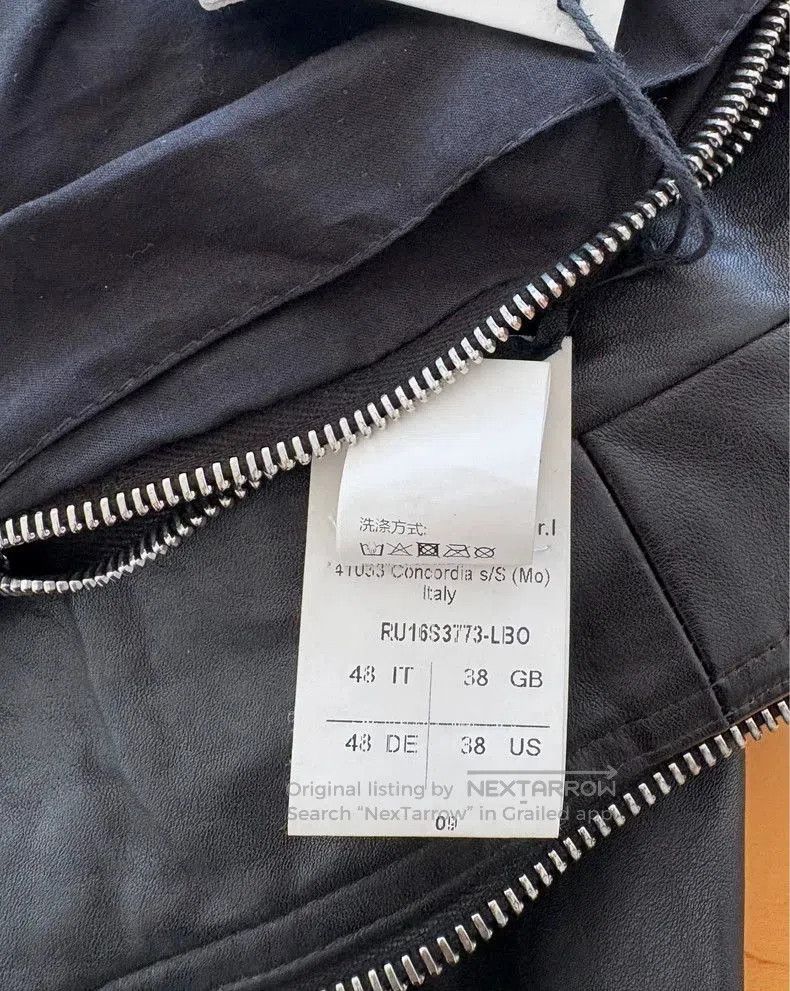 Rick Owens Rick Owens 16ss Slim Leather Jacket. Size US XS / EU 42 / 0 - 8 Thumbnail