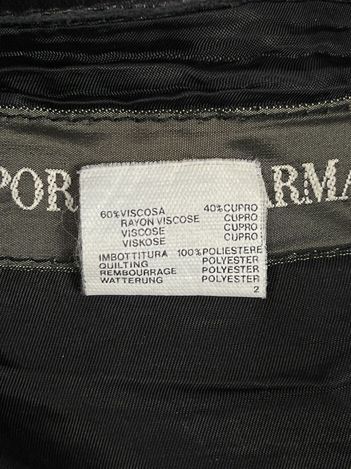 Avant Garde × Emporio Armani 90s Emporio Armani vintage leather 