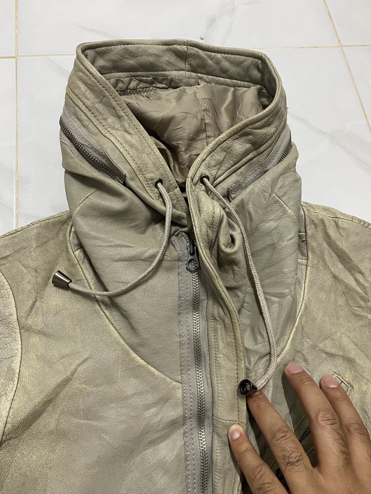 Katharine Hamnett London Katharine Hamnett London Goat Skin / Leather Jacket Size US S / EU 44-46 / 1 - 10 Thumbnail