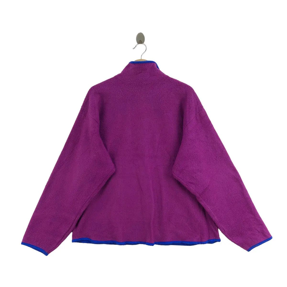 Vintage Vtg TRANSPORTER Surfing Skateboard Purple Fleece Jacket Size US XXL / EU 58 / 5 - 4 Thumbnail