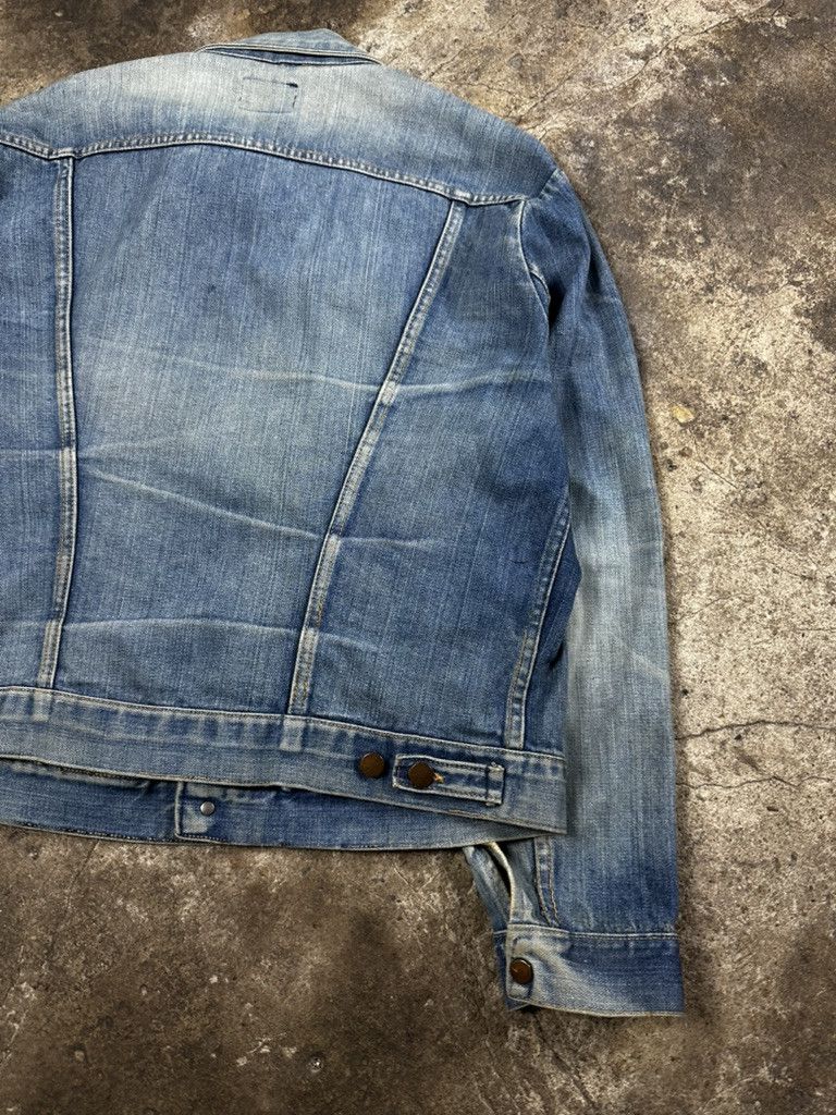 Wrangler 70s Vintage Wrangler Faded Denim Trucker Jacket Size US M / EU 48-50 / 2 - 11 Thumbnail