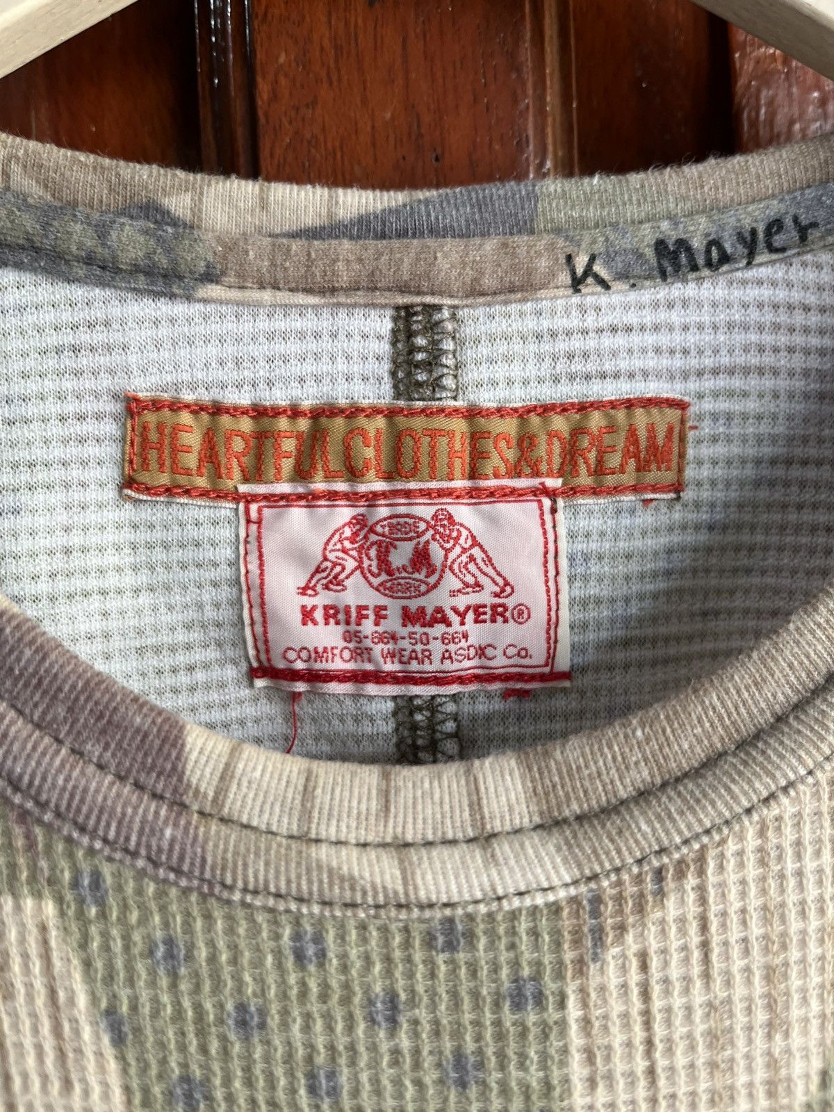 Japanese Brand KRIFF MAYER LONGSLEEVE Size US M / EU 48-50 / 2 - 8 Thumbnail