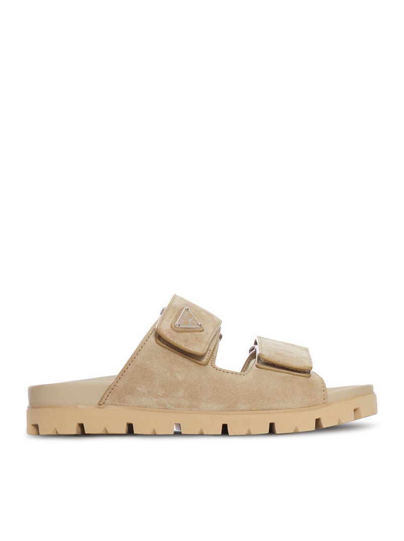 Prada SUEDE STRAPS SANDALS Size US 9 / EU 42 - 1 Thumbnail