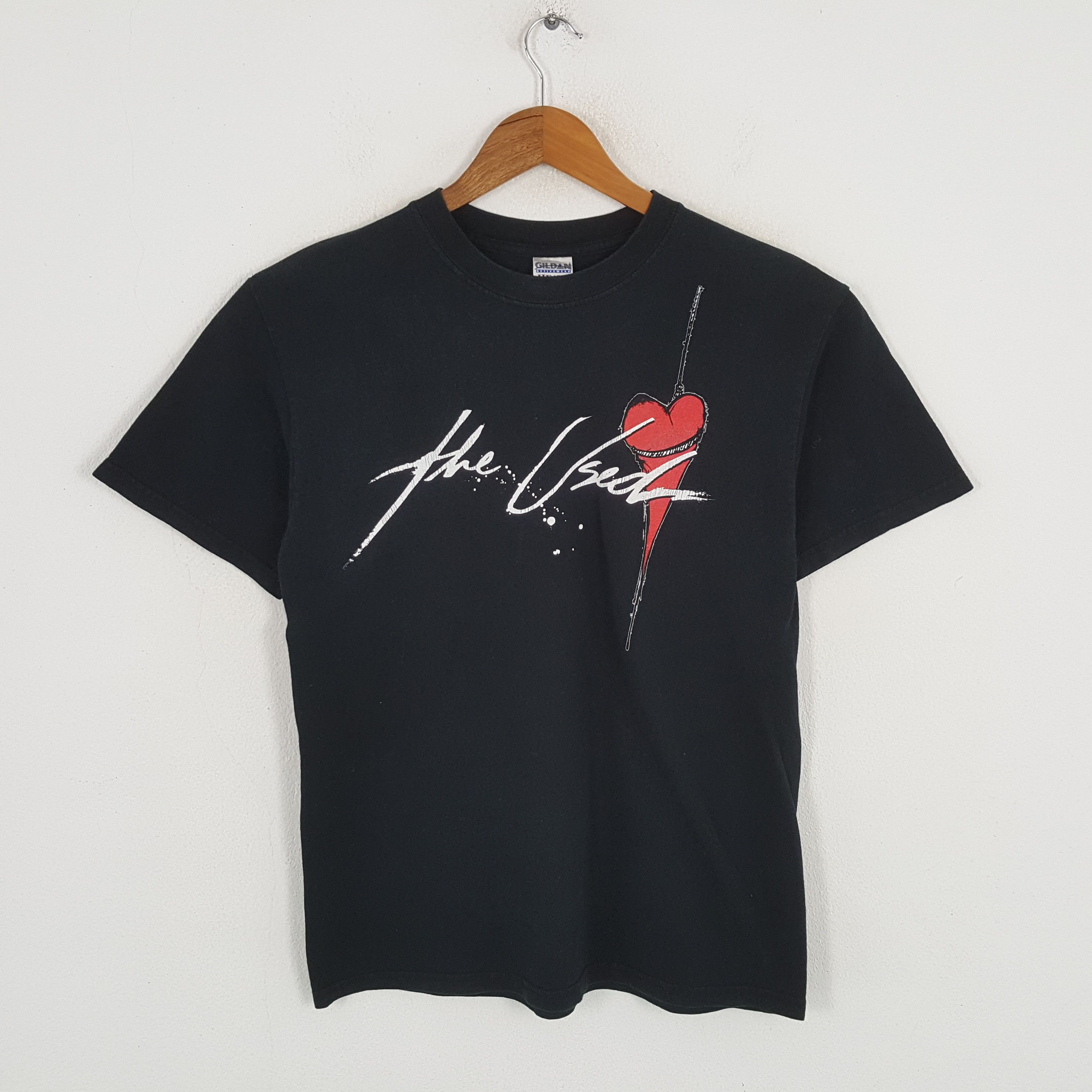Band Tees × Vintage Vintage THE USED Rock Band Tour T-Shirt c267n35 Size US M / EU 48-50 / 2 - 1 Thumbnail