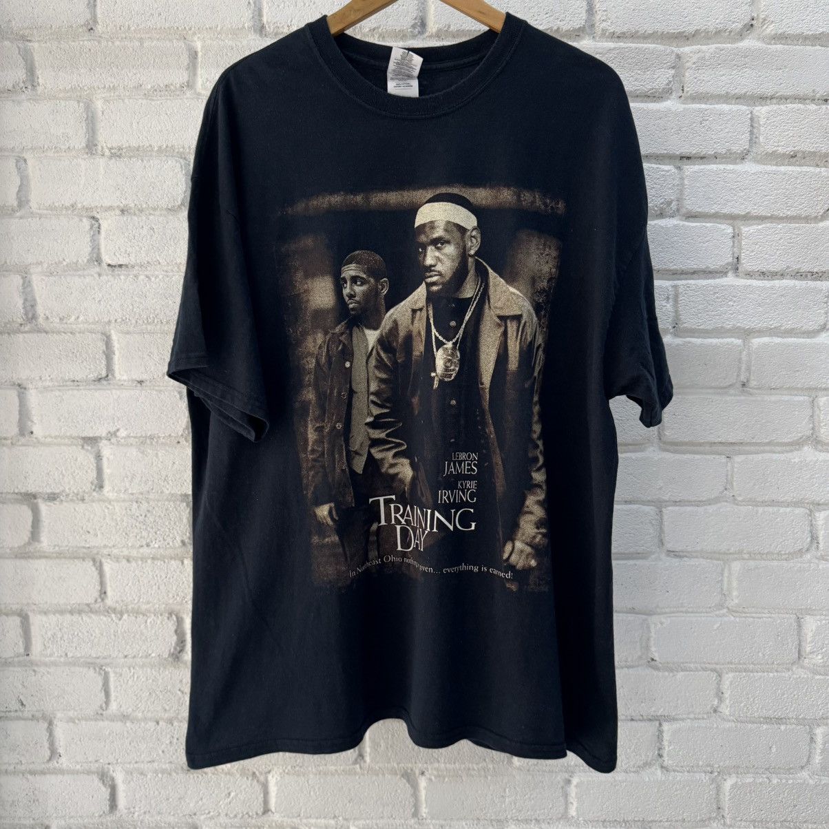 NBA Lebron and Kyrie Training Day Parody Tee Size US XXL / EU 58 / 5 - 1 Thumbnail