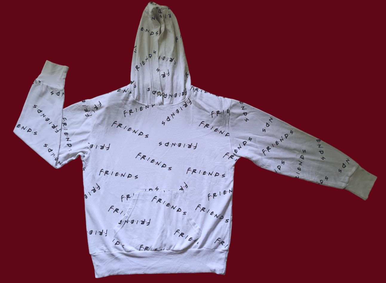 Other The Famous FRIENDS The Television Series White Hoodie Size US L / EU 52-54 / 3 - 9 Thumbnail