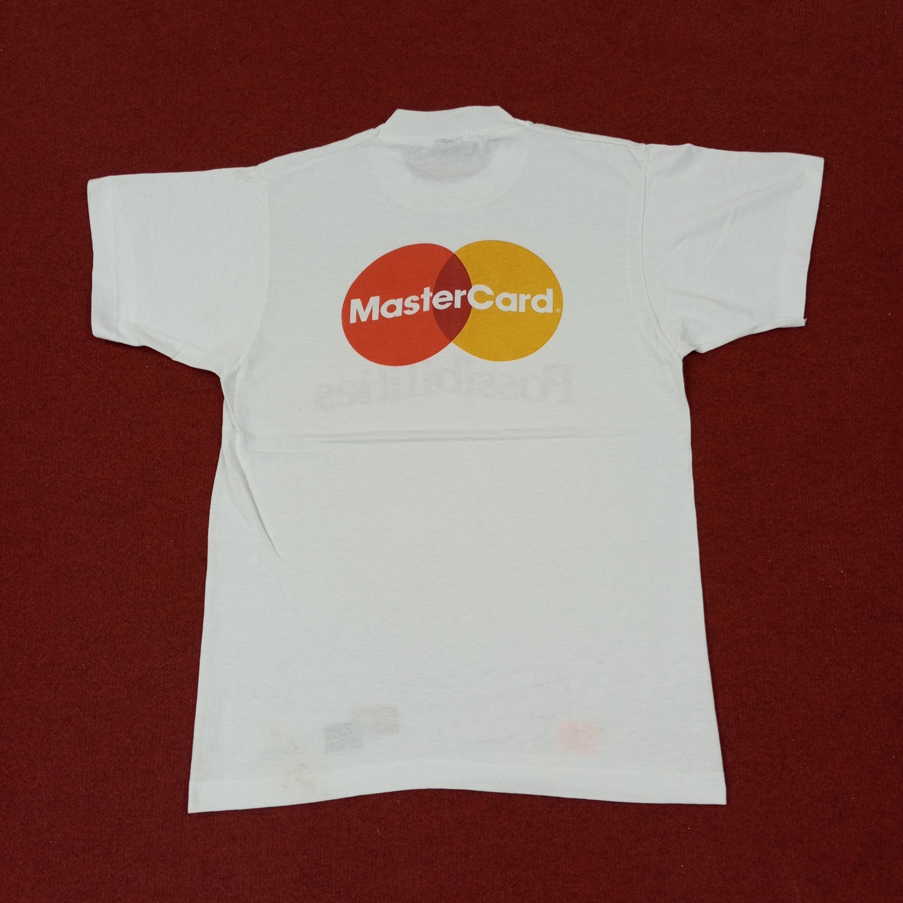 Vintage Mastercard Promo Style Vintage Tshirt c249n76 Size US S / EU 44-46 / 1 - 1 Thumbnail