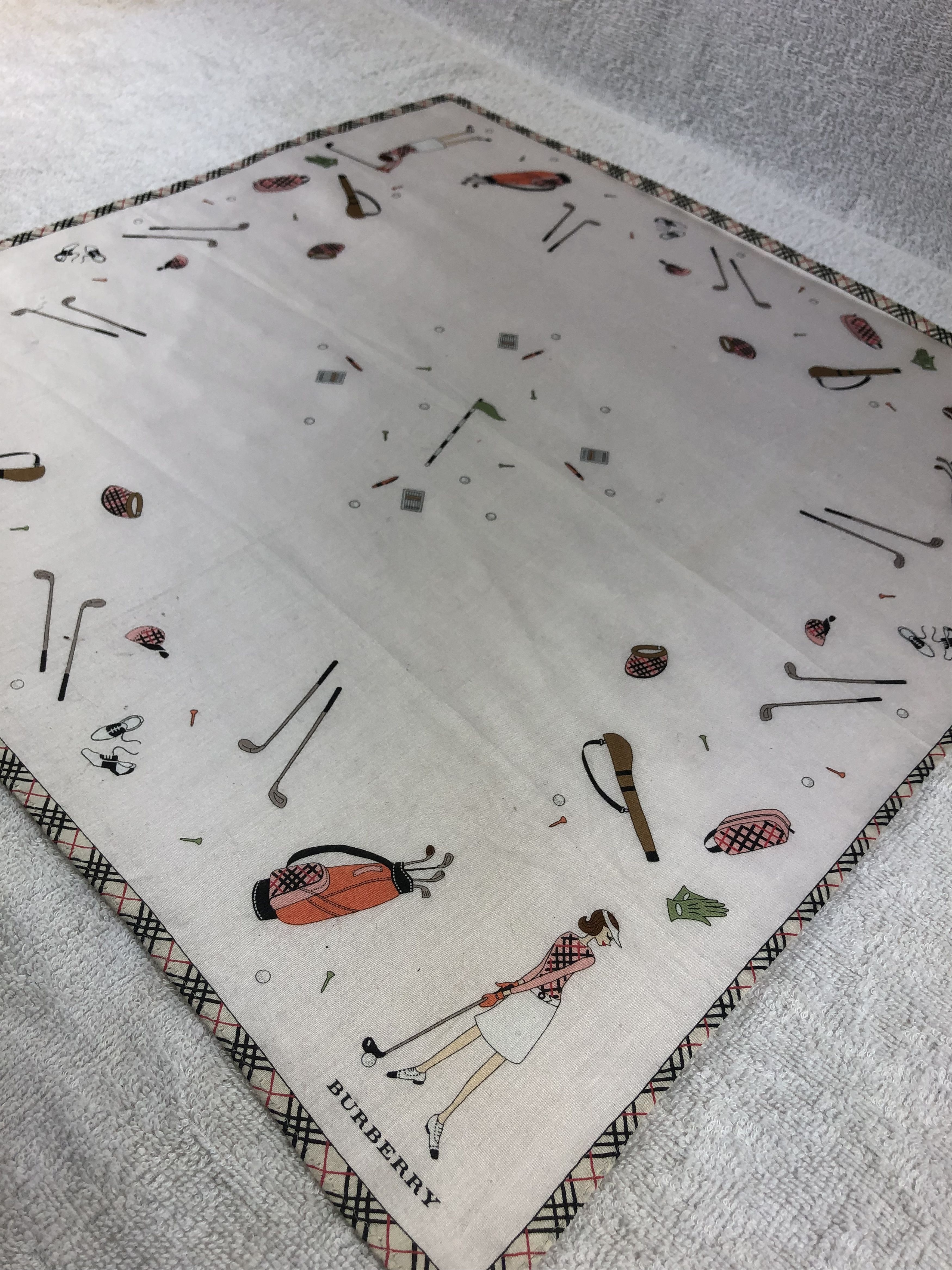 Burberry Burberry Handkerchief / Bandana / Neckerchief Size ONE SIZE - 4 Thumbnail