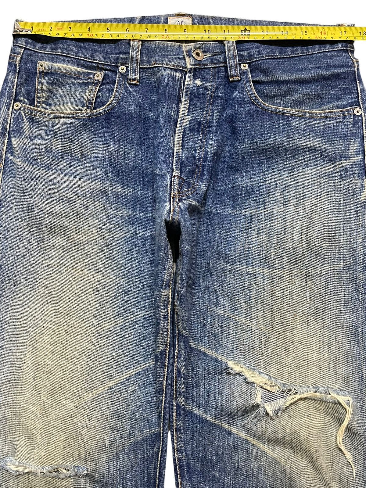 Post Overalls Vintage 80s Made In Usa Post O’Alls Selvedge Mud Wash Loose Size US 34 / EU 50 - 14 Thumbnail