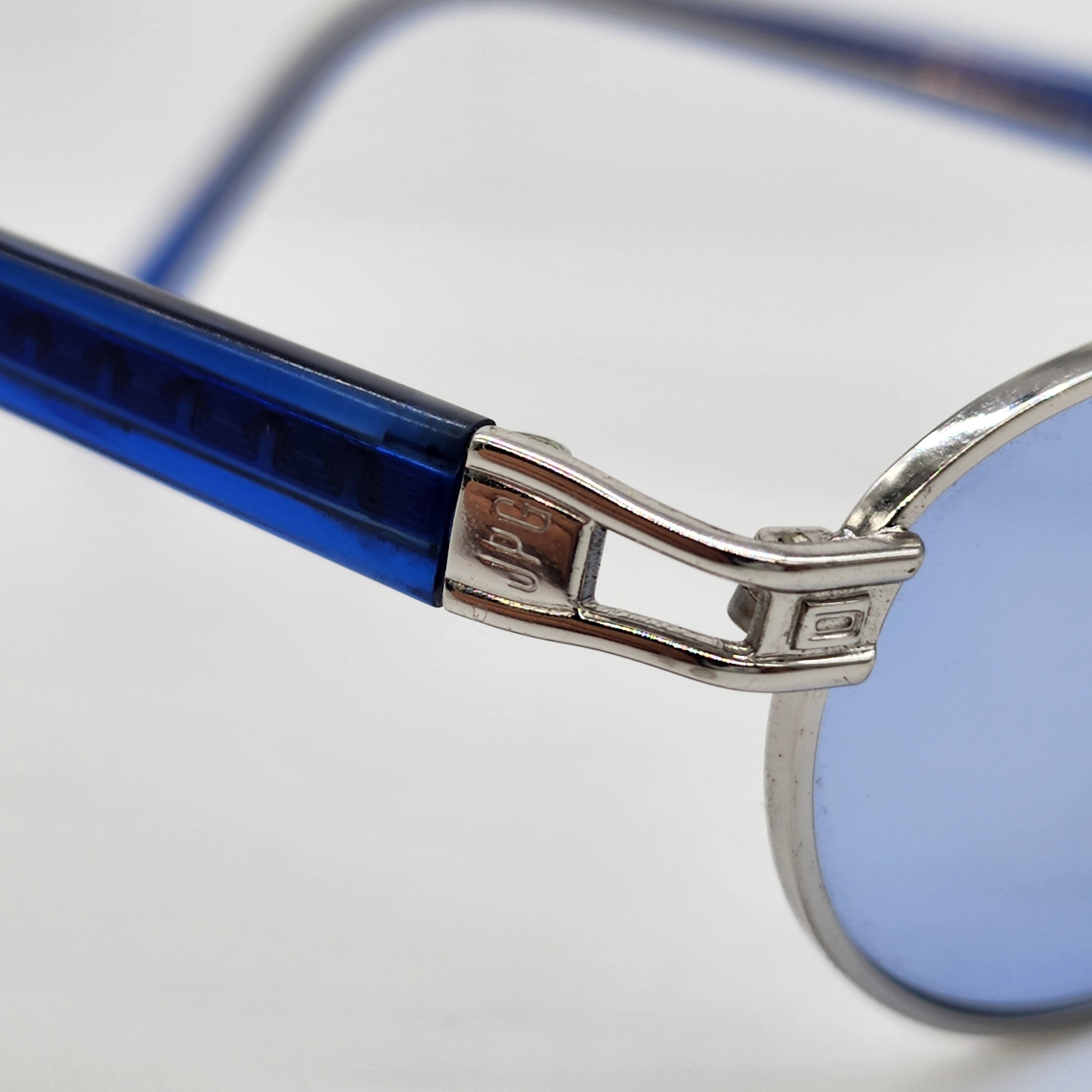Jean Paul Gaultier JPG by Gaultier - Blue Sunglasses - Vintage Size ONE SIZE - 5 Thumbnail