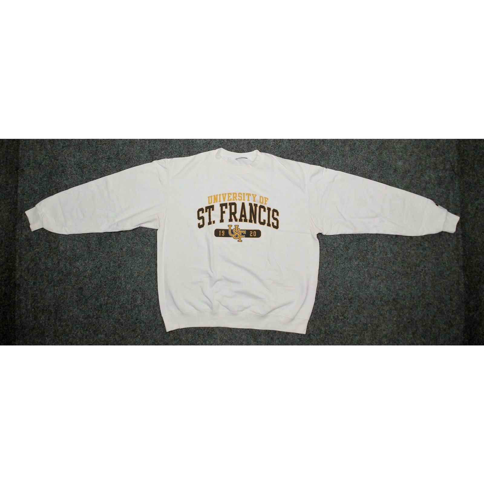 Champion Champion Y2K Boxy Oversized University St Francis Sweatshirt Size US XXL / EU 58 / 5 - 5 Thumbnail