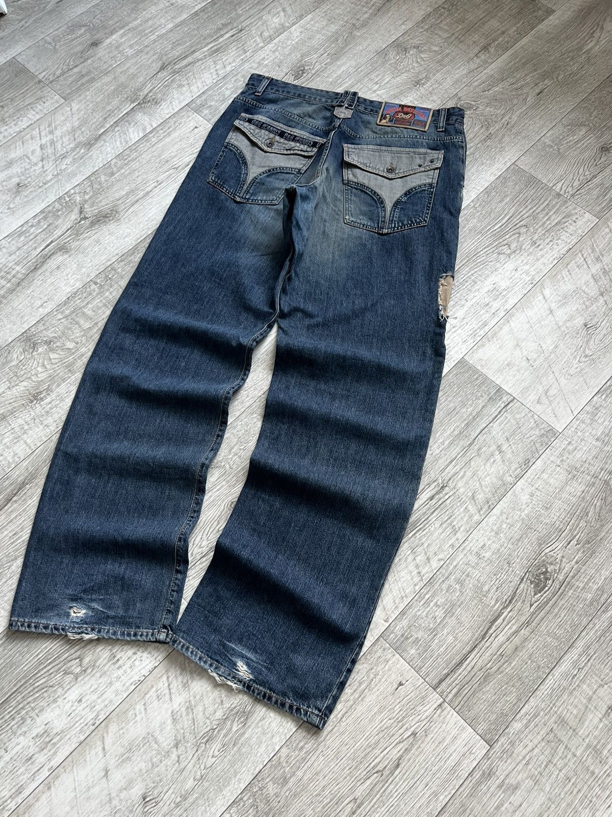 Dolce & Gabbana Archive Dolce Gabbana Big Logo Baggy Jeans TAS Hysteric Size US 36 / EU 52 - 3 Thumbnail