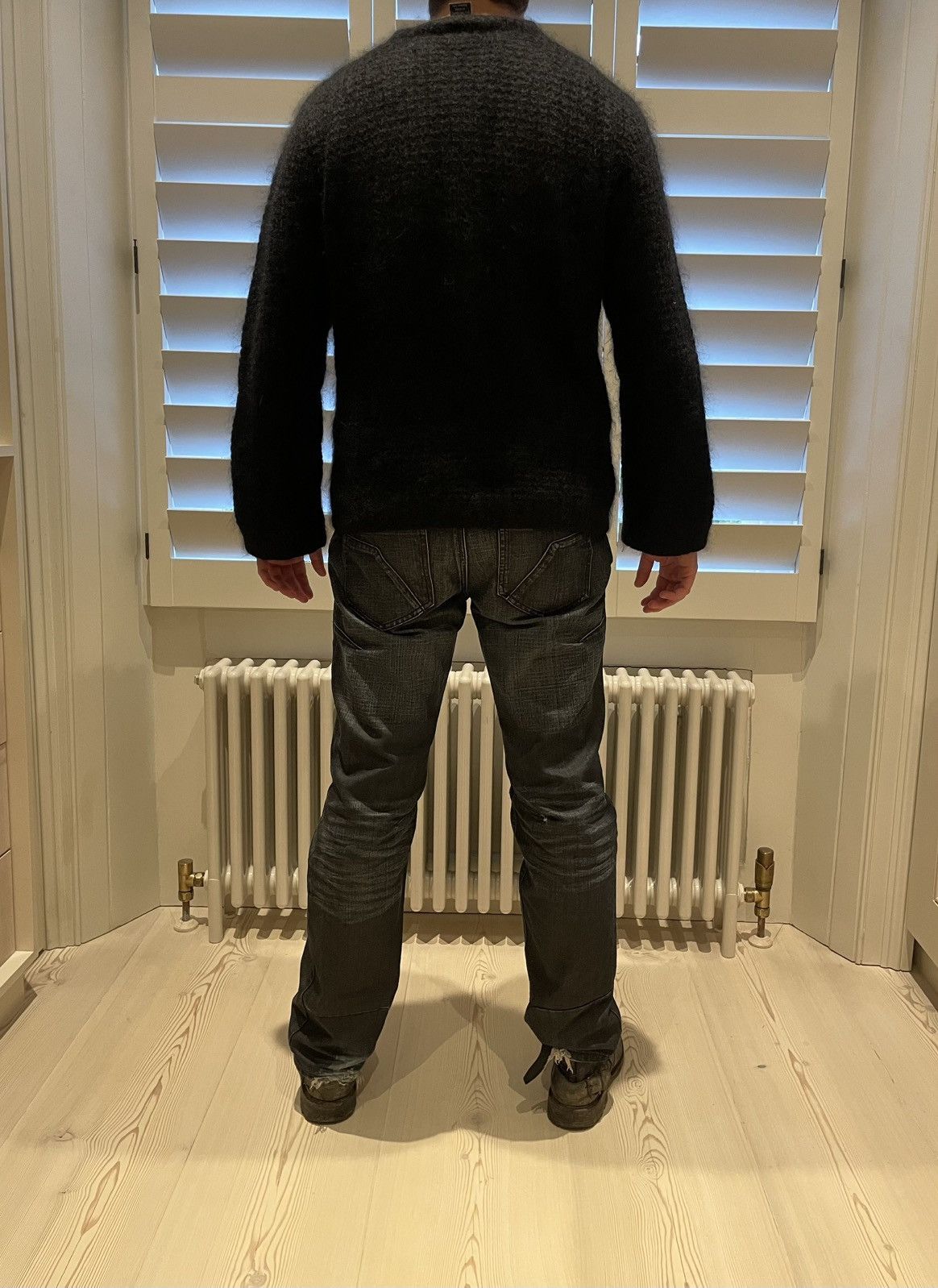 AW 1999-2000 Black Mohair