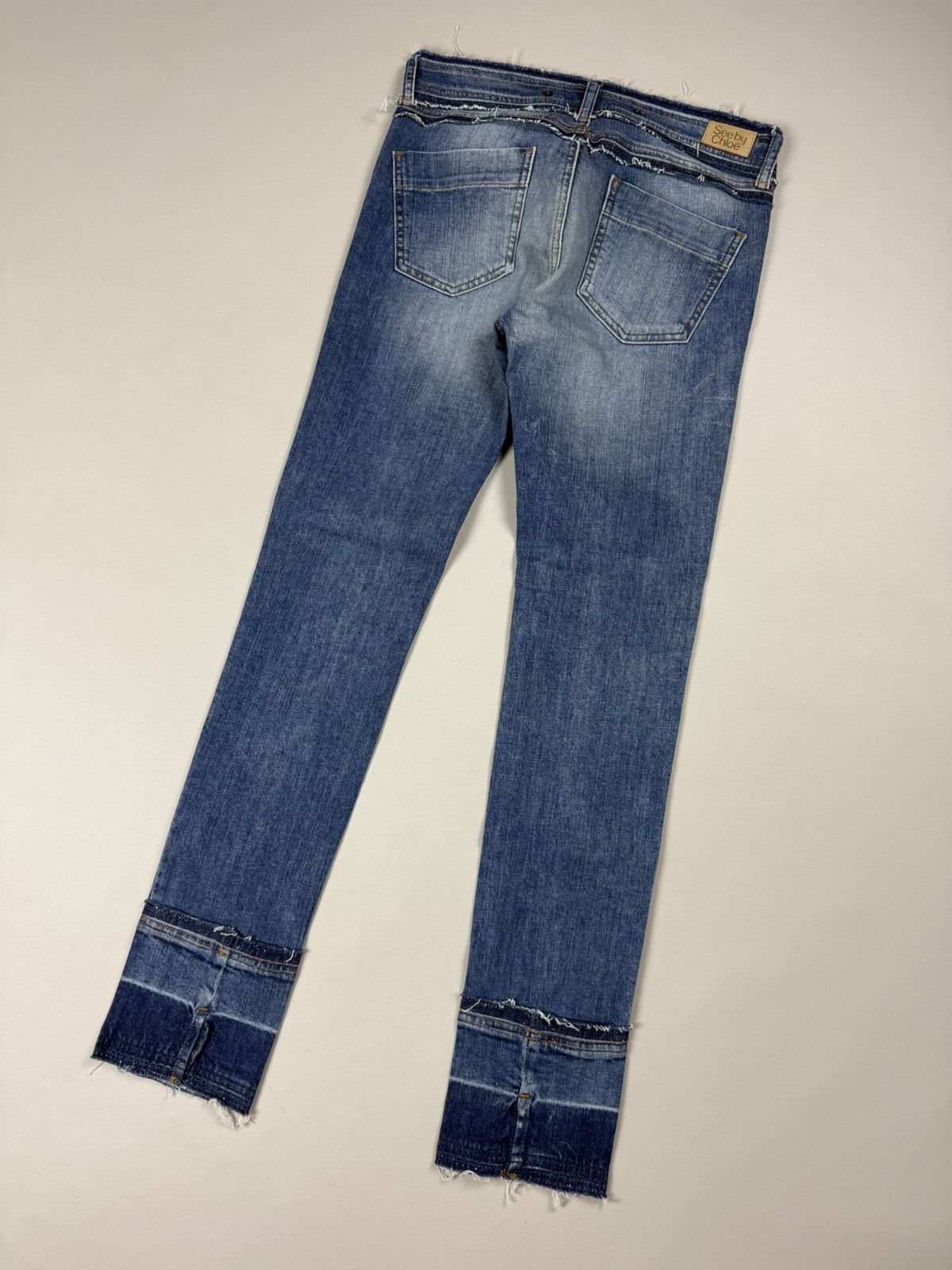 Chloe × See by Chloe See By Chloe Ladies Designer Denim Jeans Size 26 Size 26" / US 2 / IT 38 - 20 Thumbnail