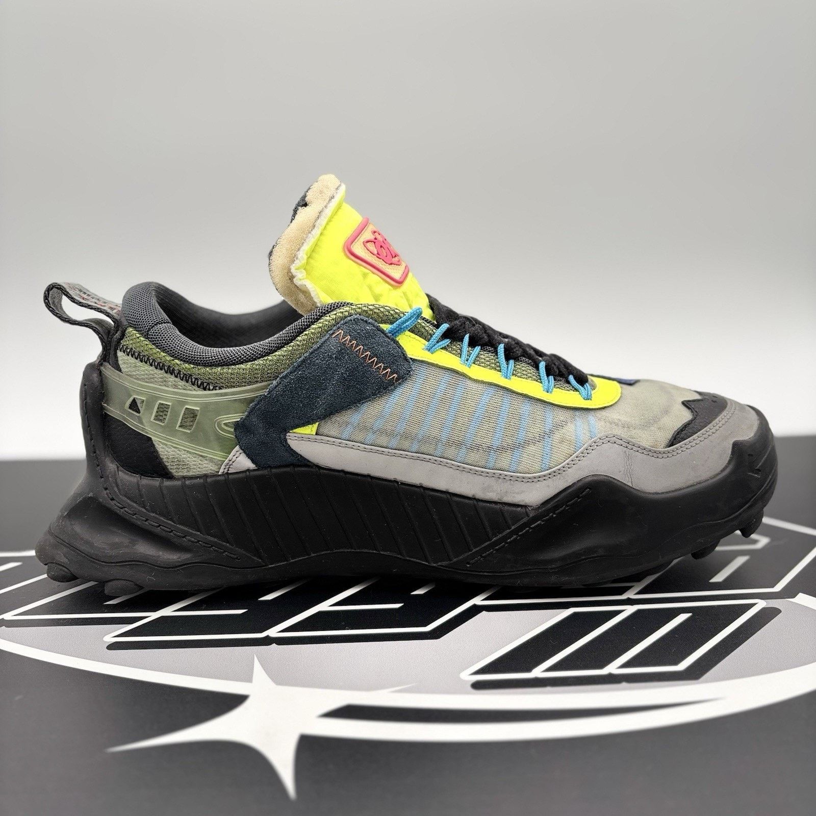 Off-White Off-White ODSY-1000 ' Grey Lime ' | GREAT CONDITION! Size US 11 / EU 44 - 14 Thumbnail